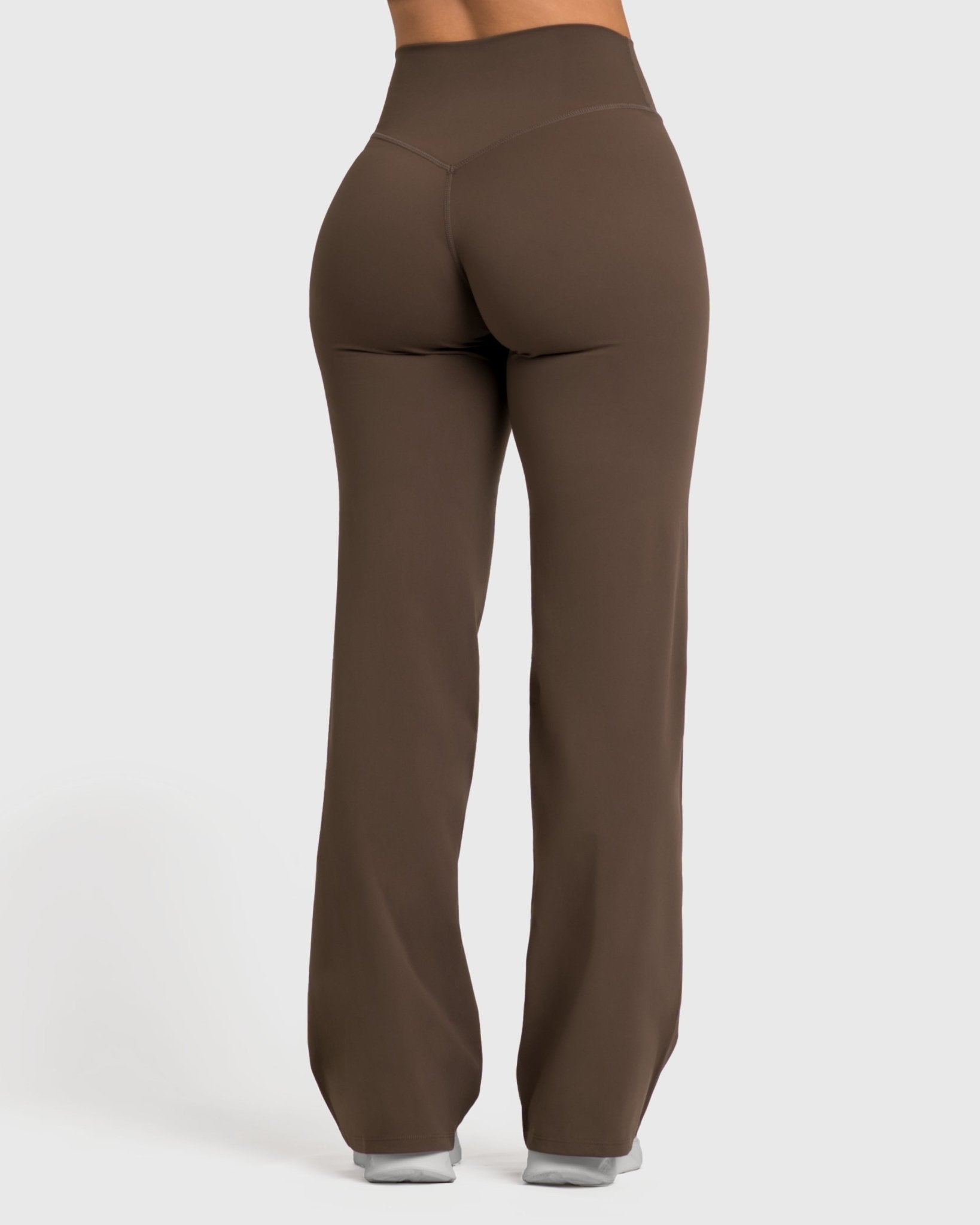 Ash Brown Divine Yoga Pants - Peach Tights - Tights