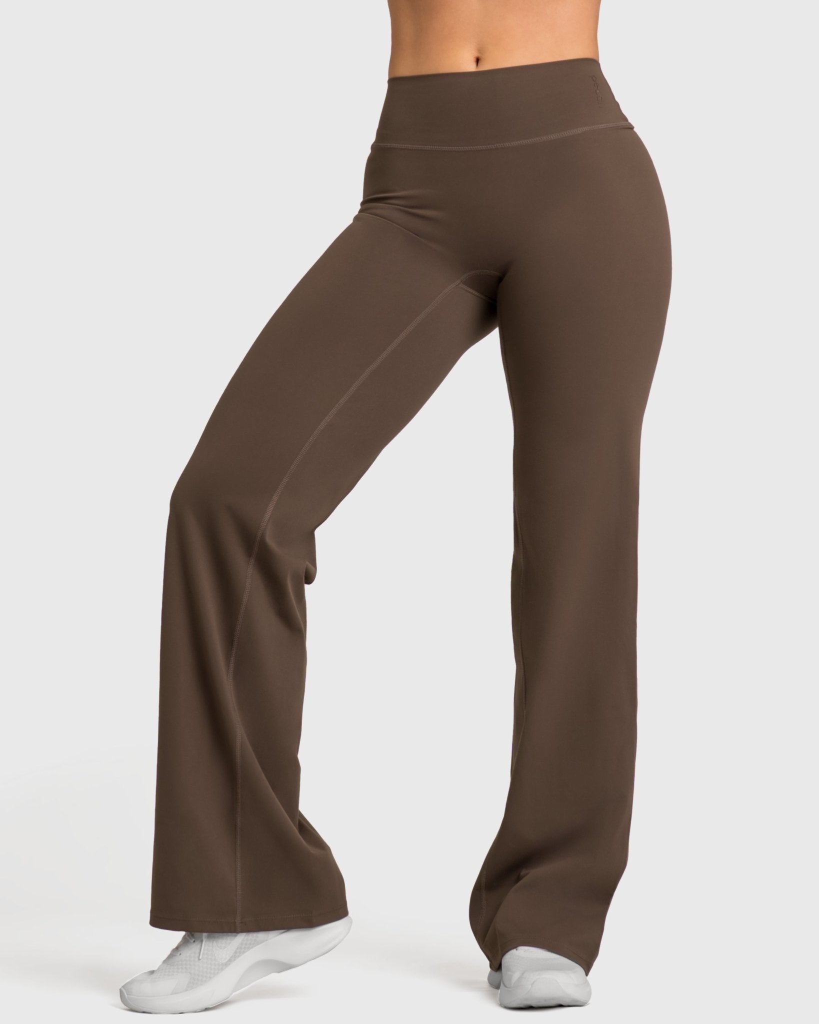Ash Brown Divine Yoga Pants - Peach Tights - Tights