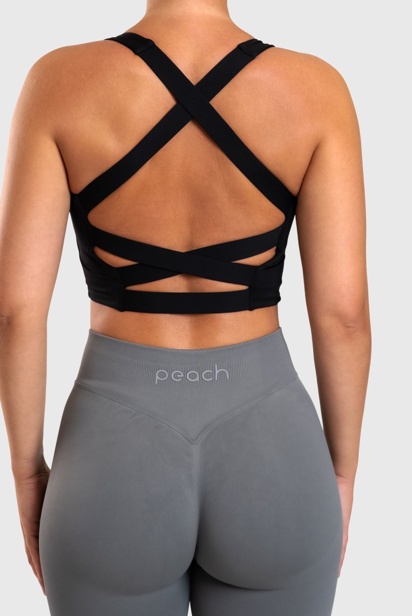 Black Ballerina Topp - Peach Tights - Sports - Bra