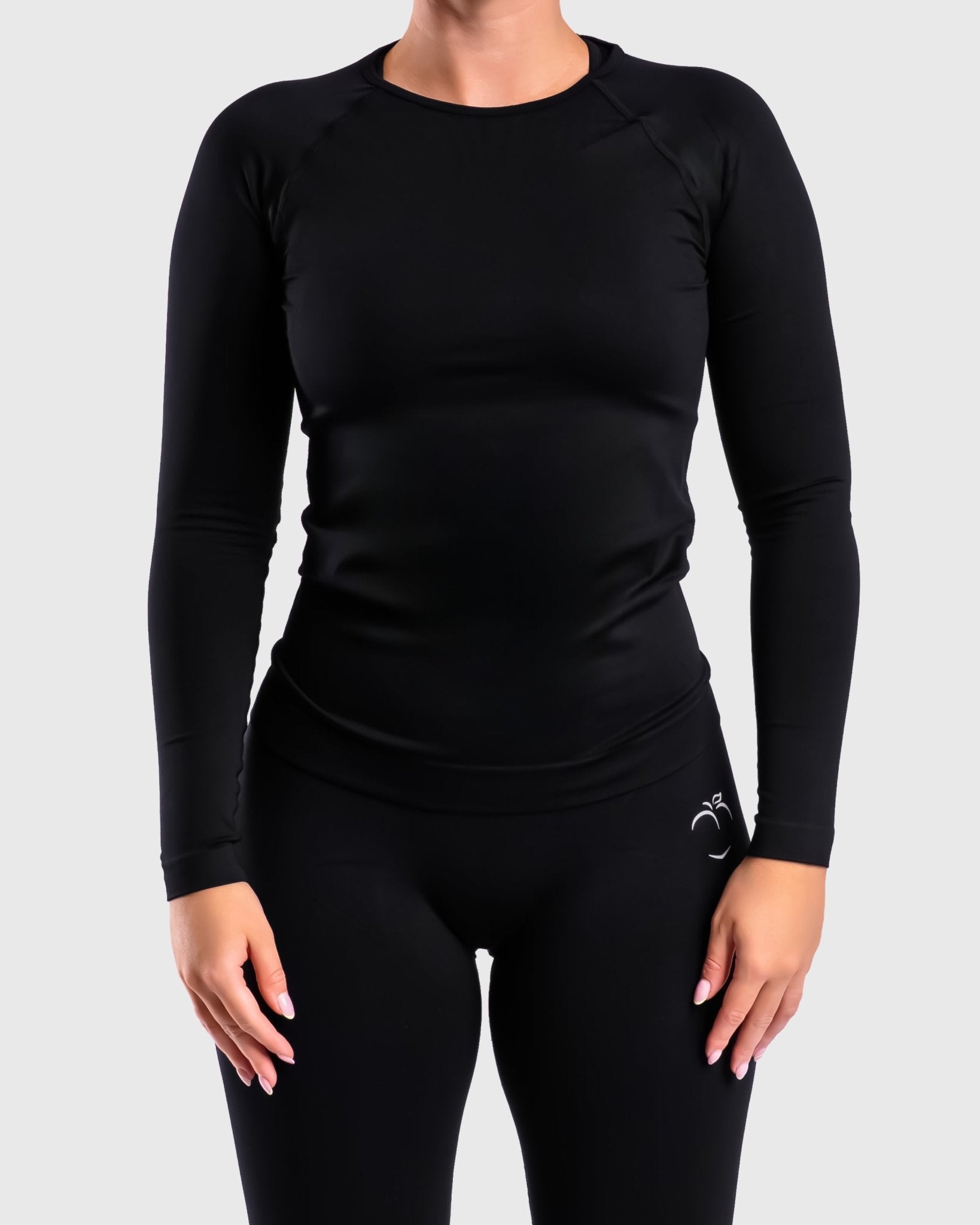 Black Classic Deluxe Long Sleeve - Peach Tights - Long sleeve
