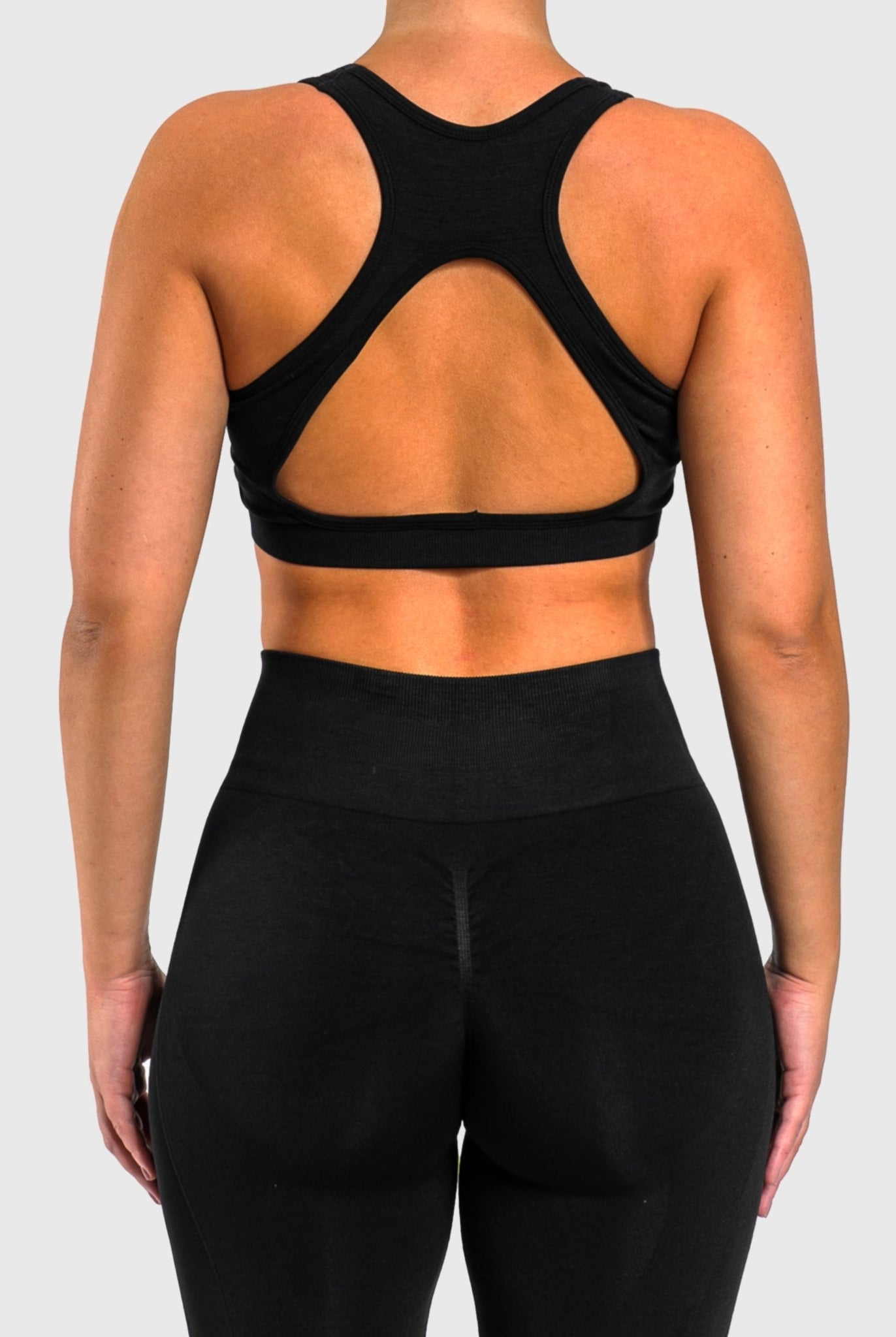 Black Edge Sports - bra - Peach Tights - Sports - Bra