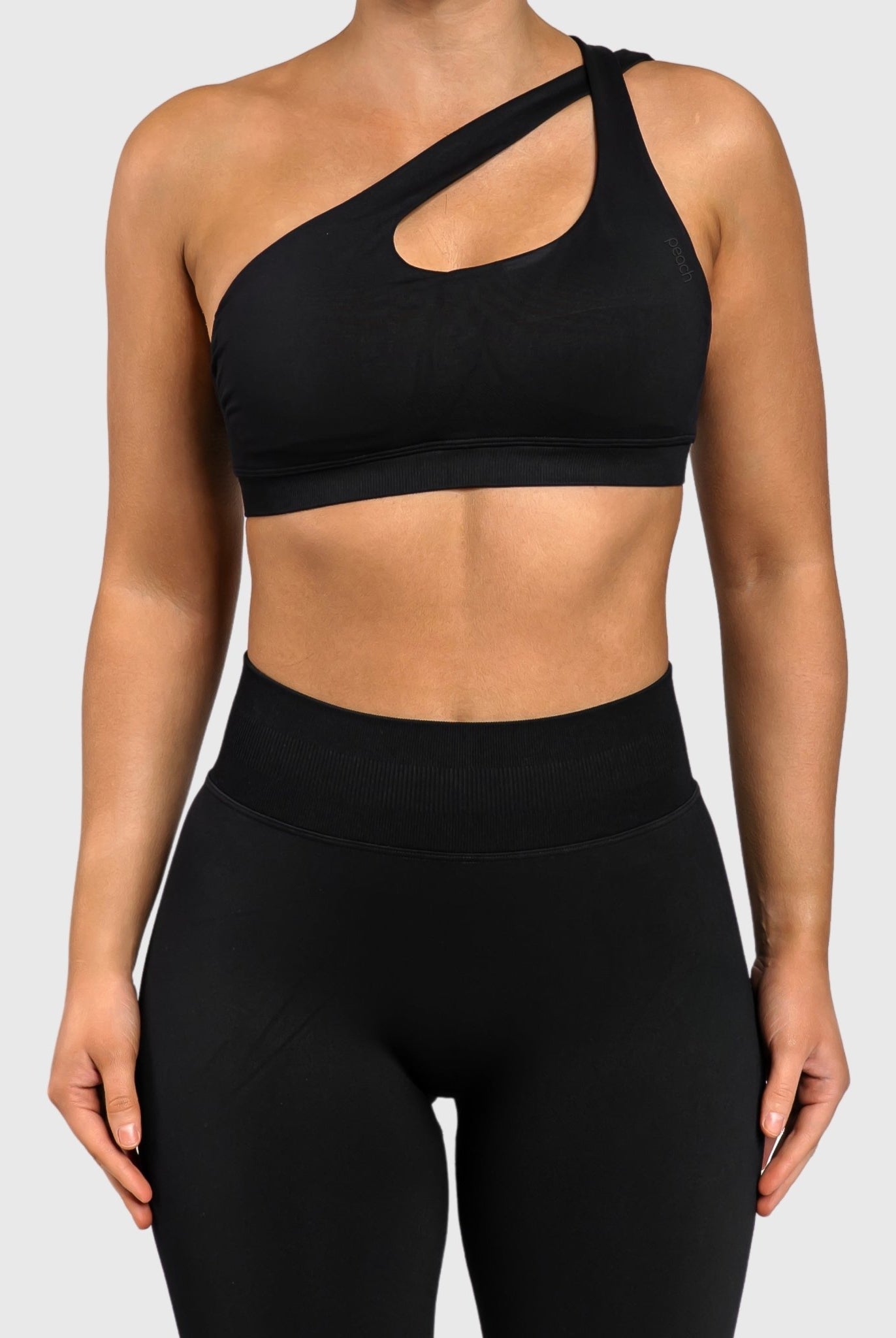 Black Essence Sports - bra - Peach Tights - Sports - Bra