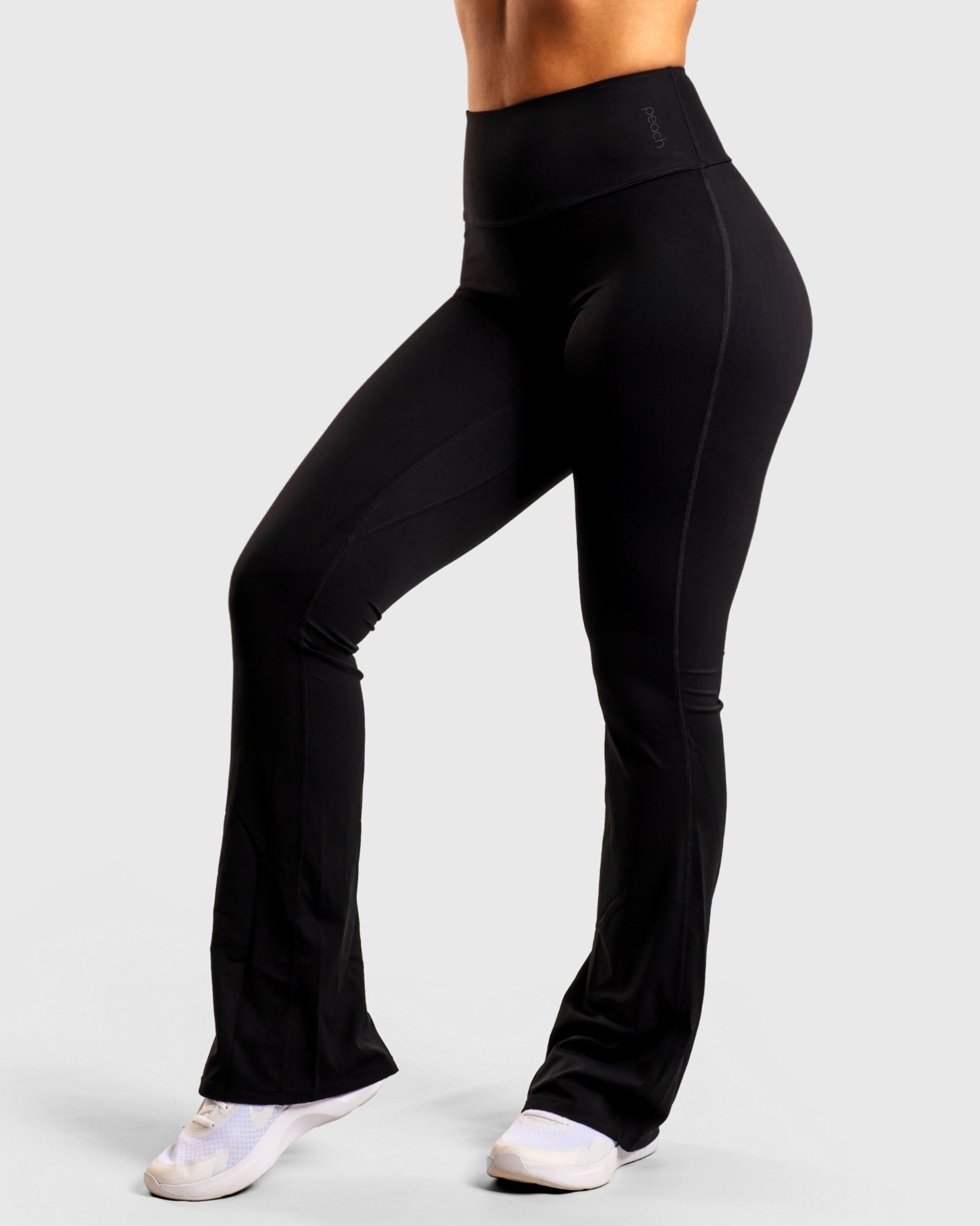 Black Sculpt Yoga - Peach Tights - Tights