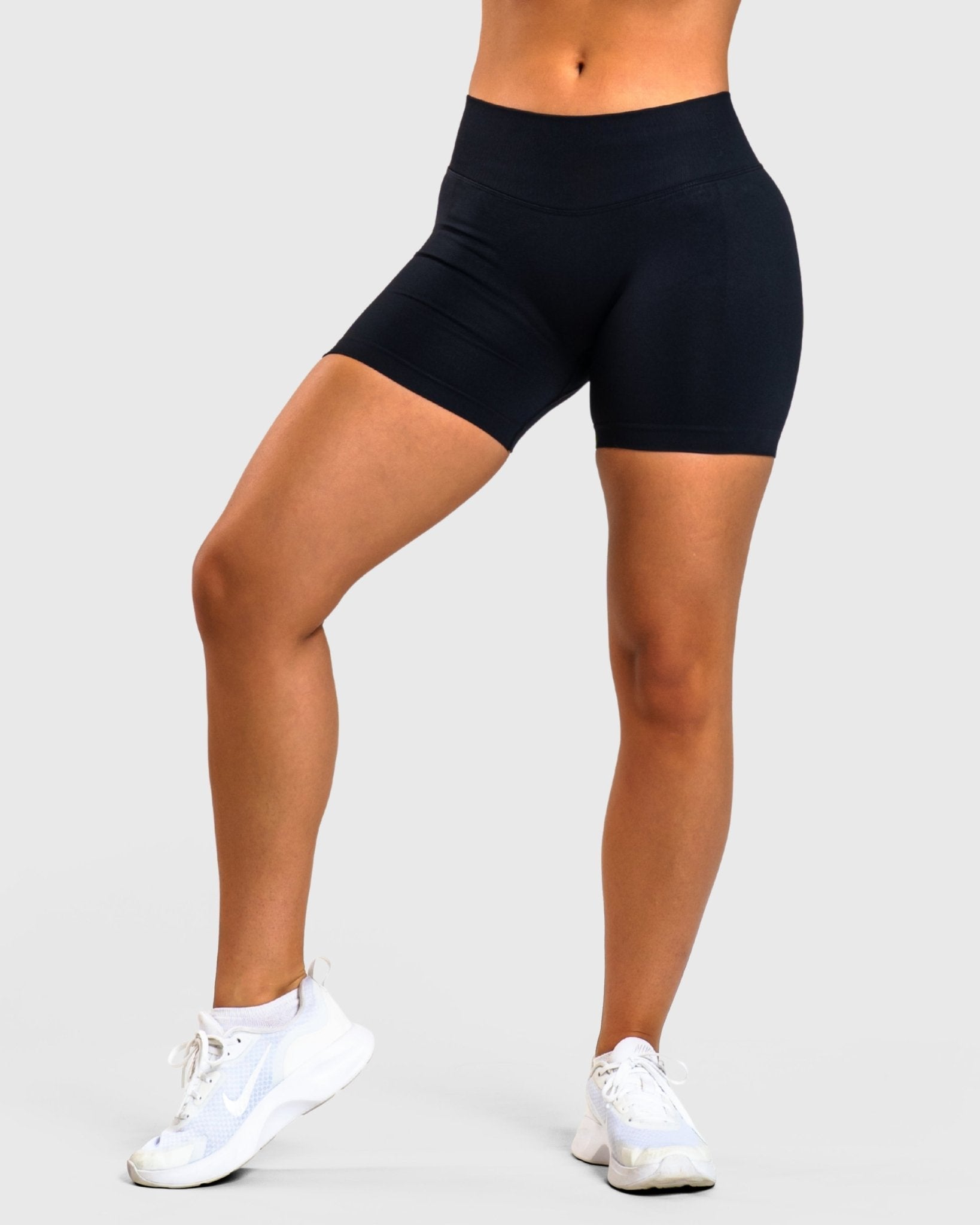 Black Shaping Shorts - Peach Tights - Shorts