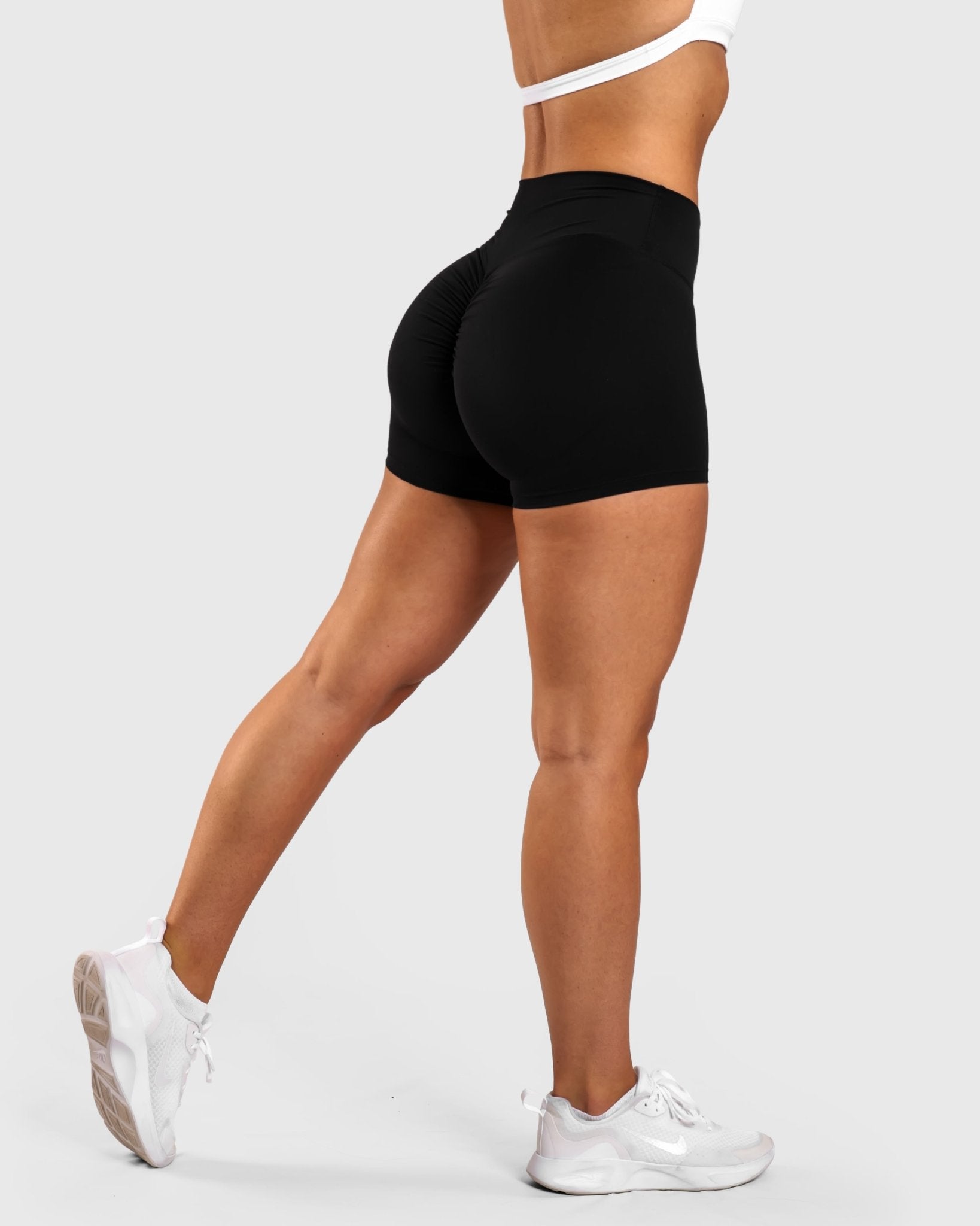 Black Spire Shorts - Peach Tights - Shorts