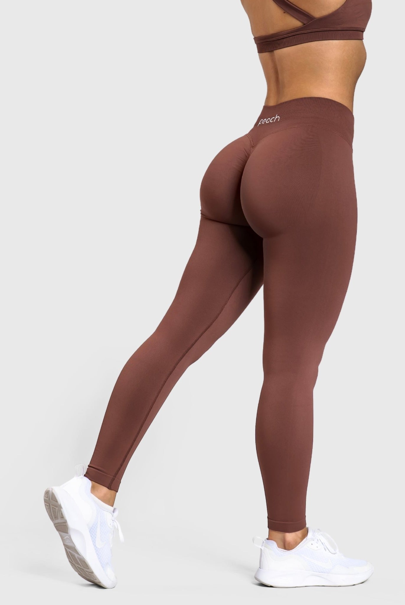 Brown Essence Tights - Peach Tights - Tights