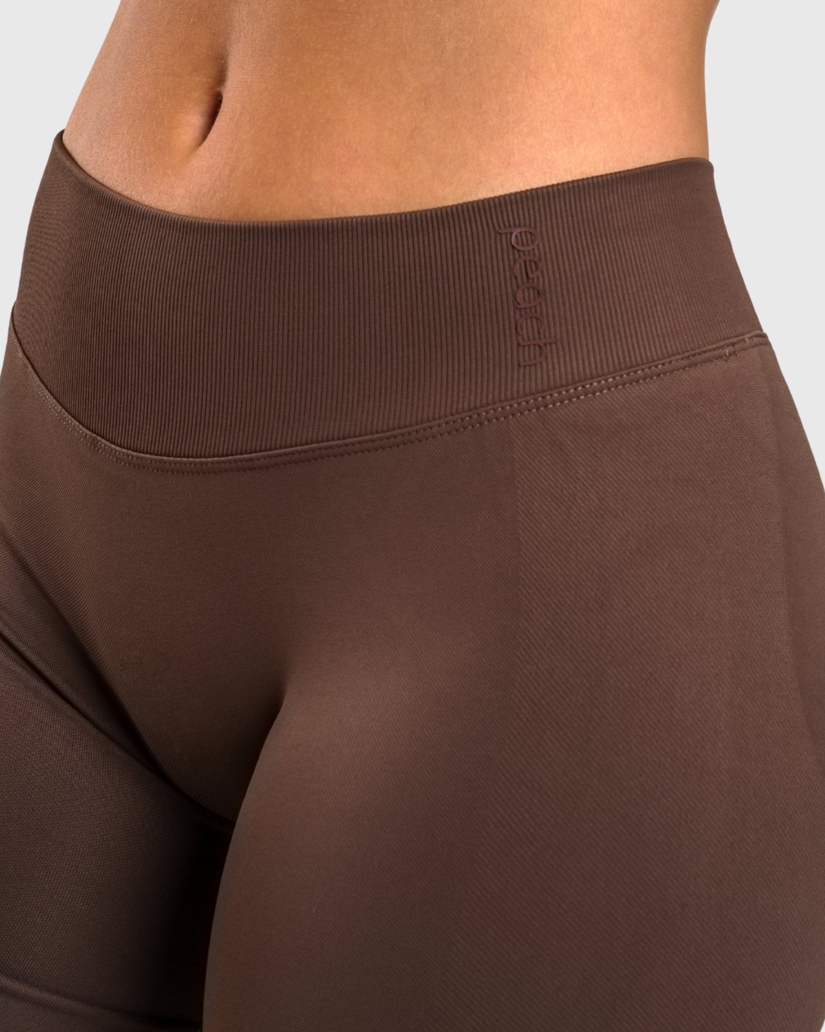 Brown Shaping Shorts - Peach Tights - Shorts