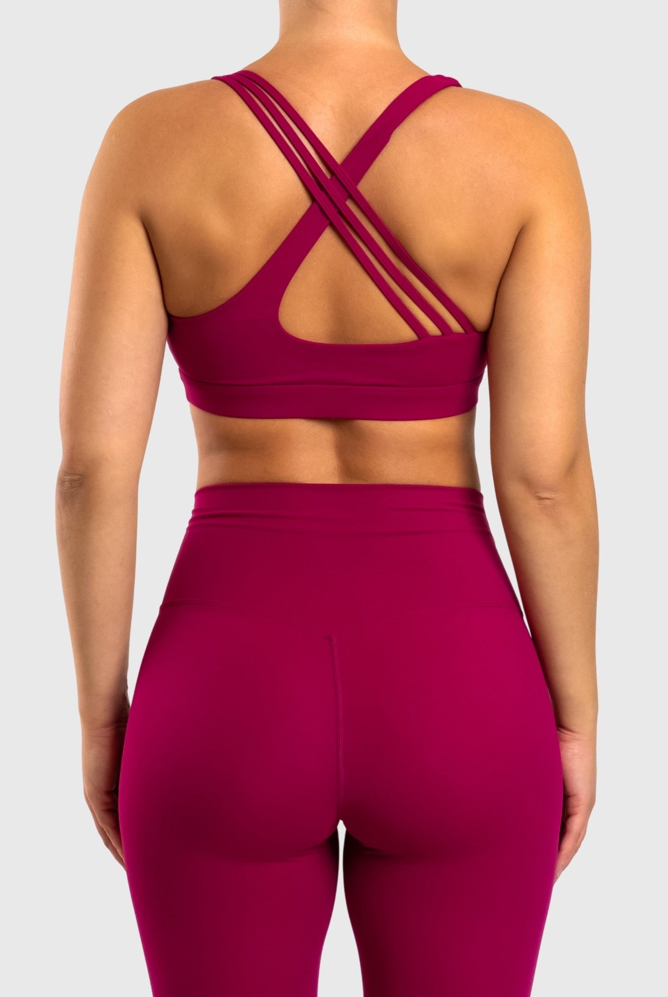 Cherry Pink Softelle Sports - bra - Peach Tights - Sports - Bra