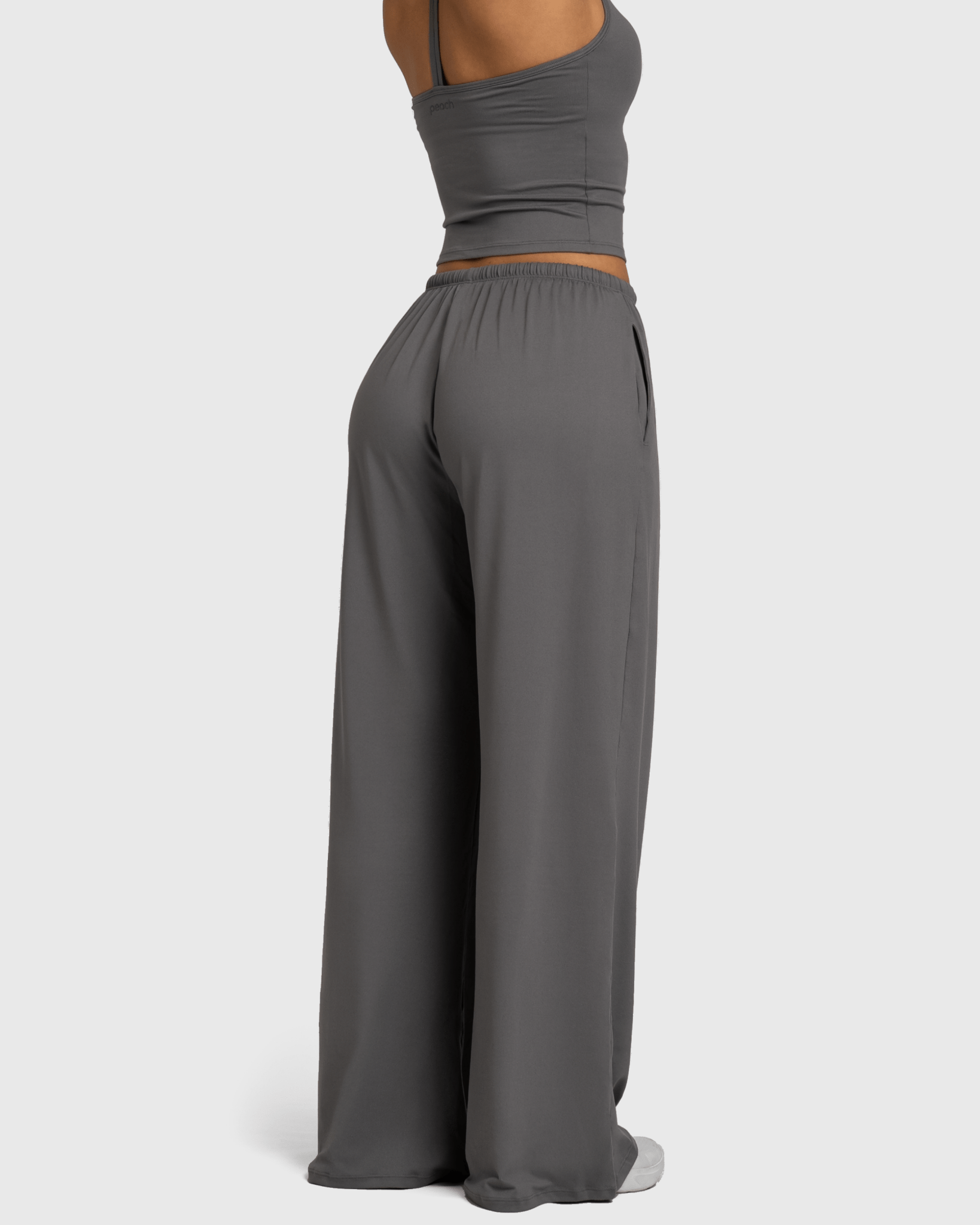 Grey Lounge Pants - Peach Tights - Sweatpants