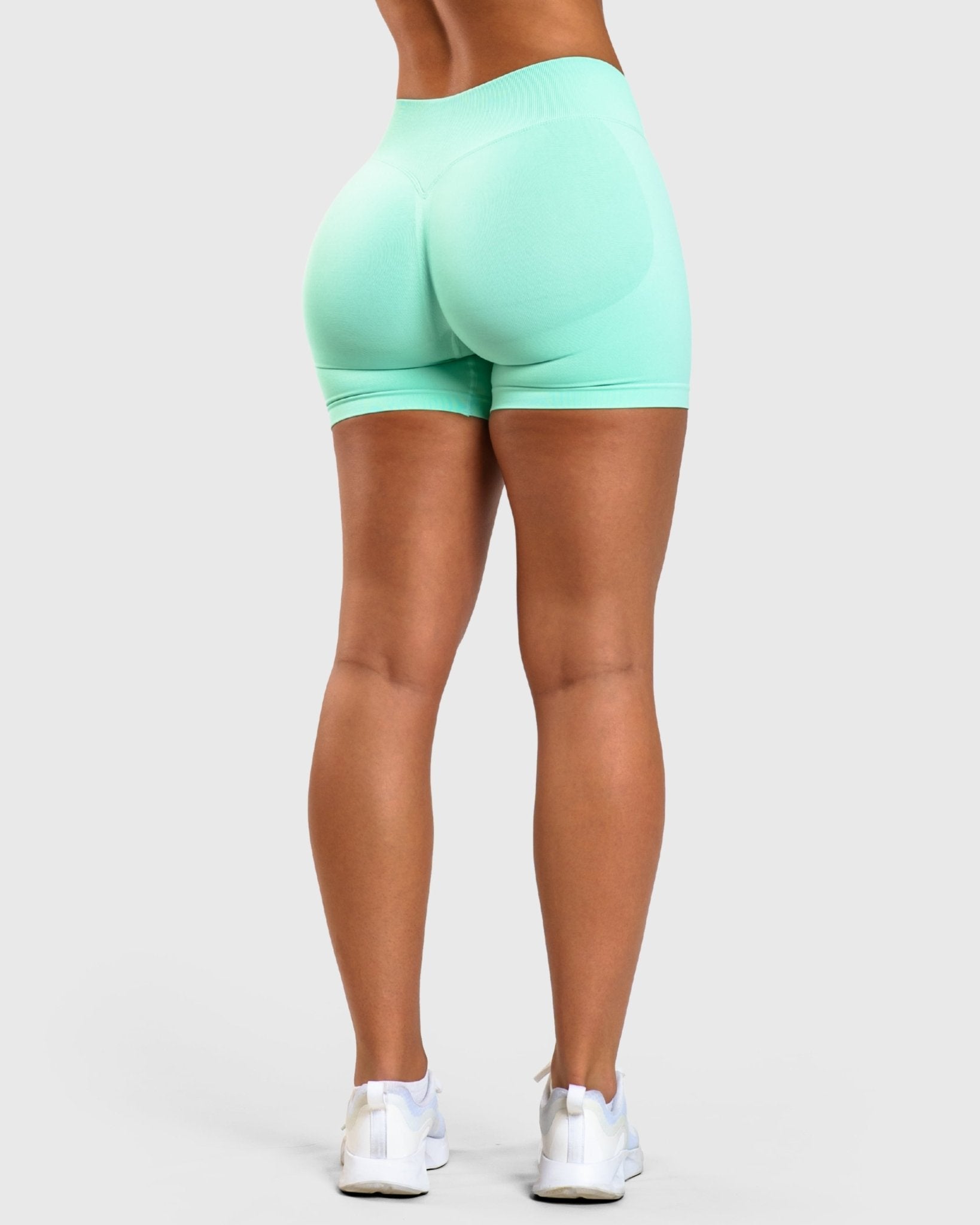 Pastel Green Shaping Shorts - Peach Tights - Shorts