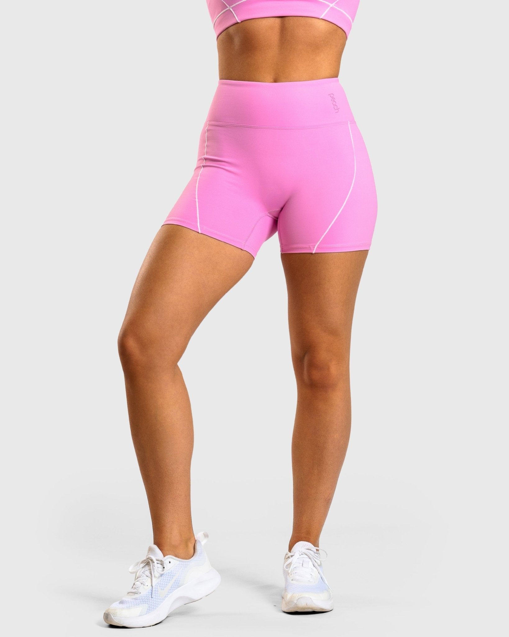 Pink Bloom Shorts - Peach Tights - Shorts