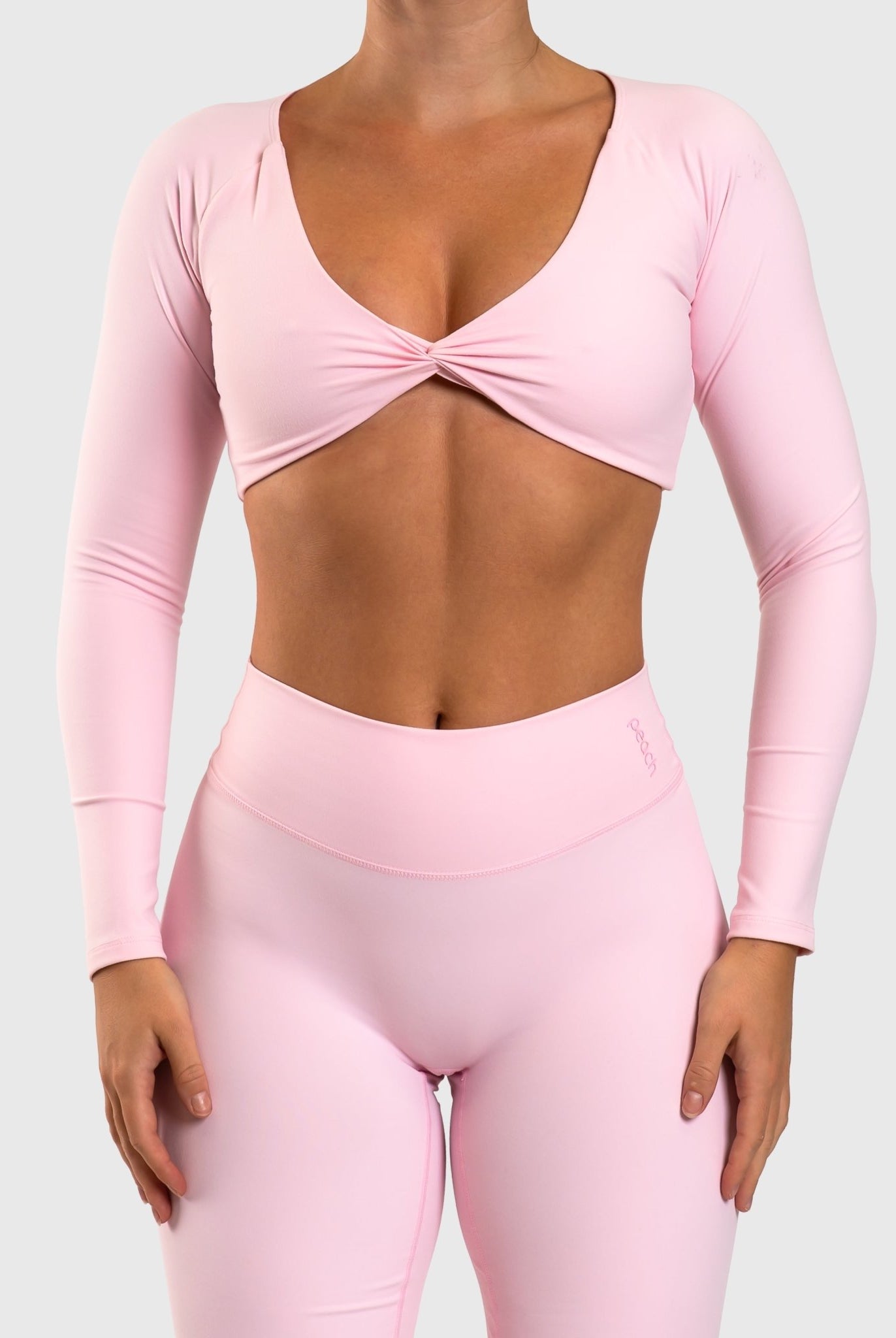 Pink Divine Long Sleeve - Peach Tights - Jacket