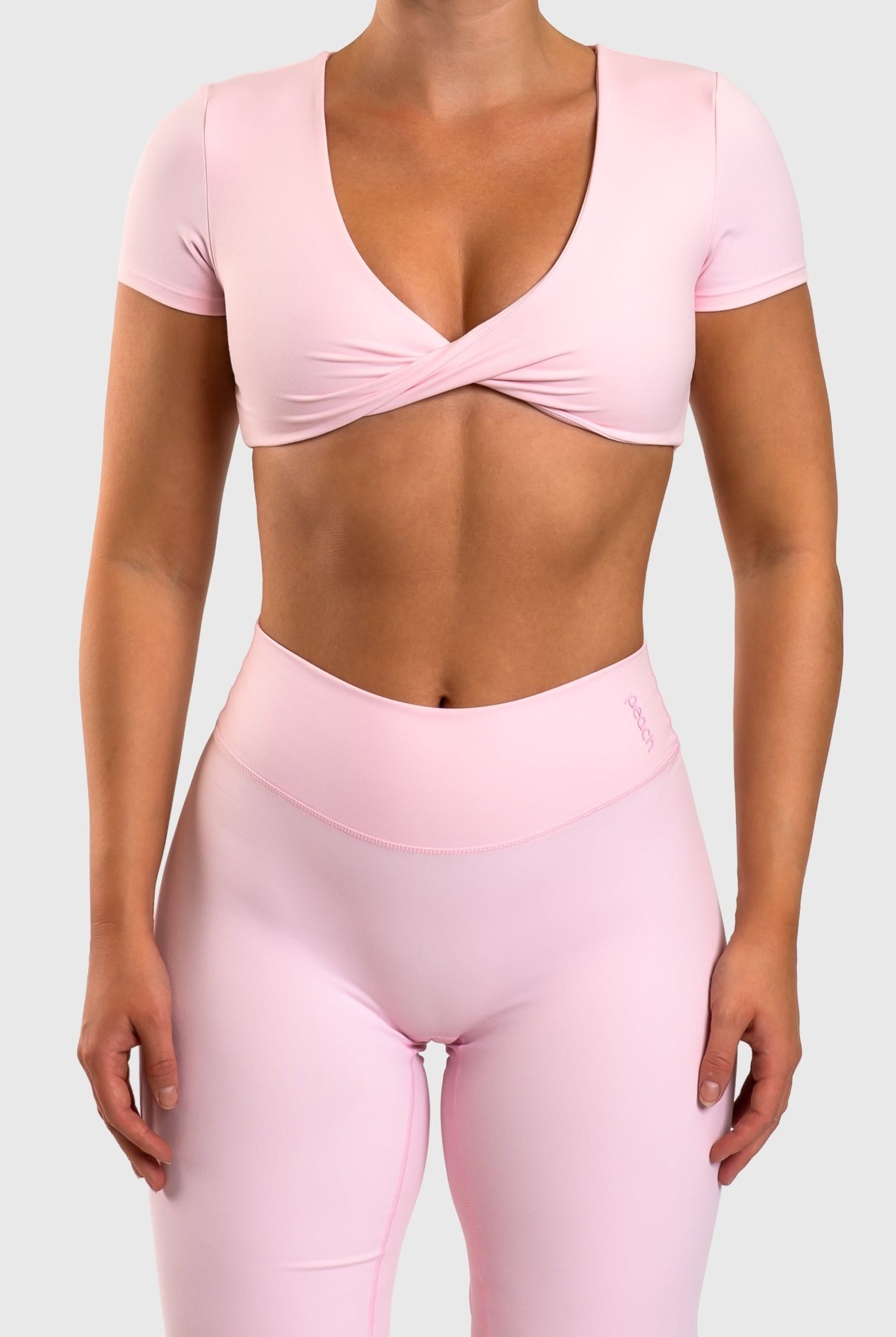 Pink Divine T-shirt - Peach Tights - T-shirt