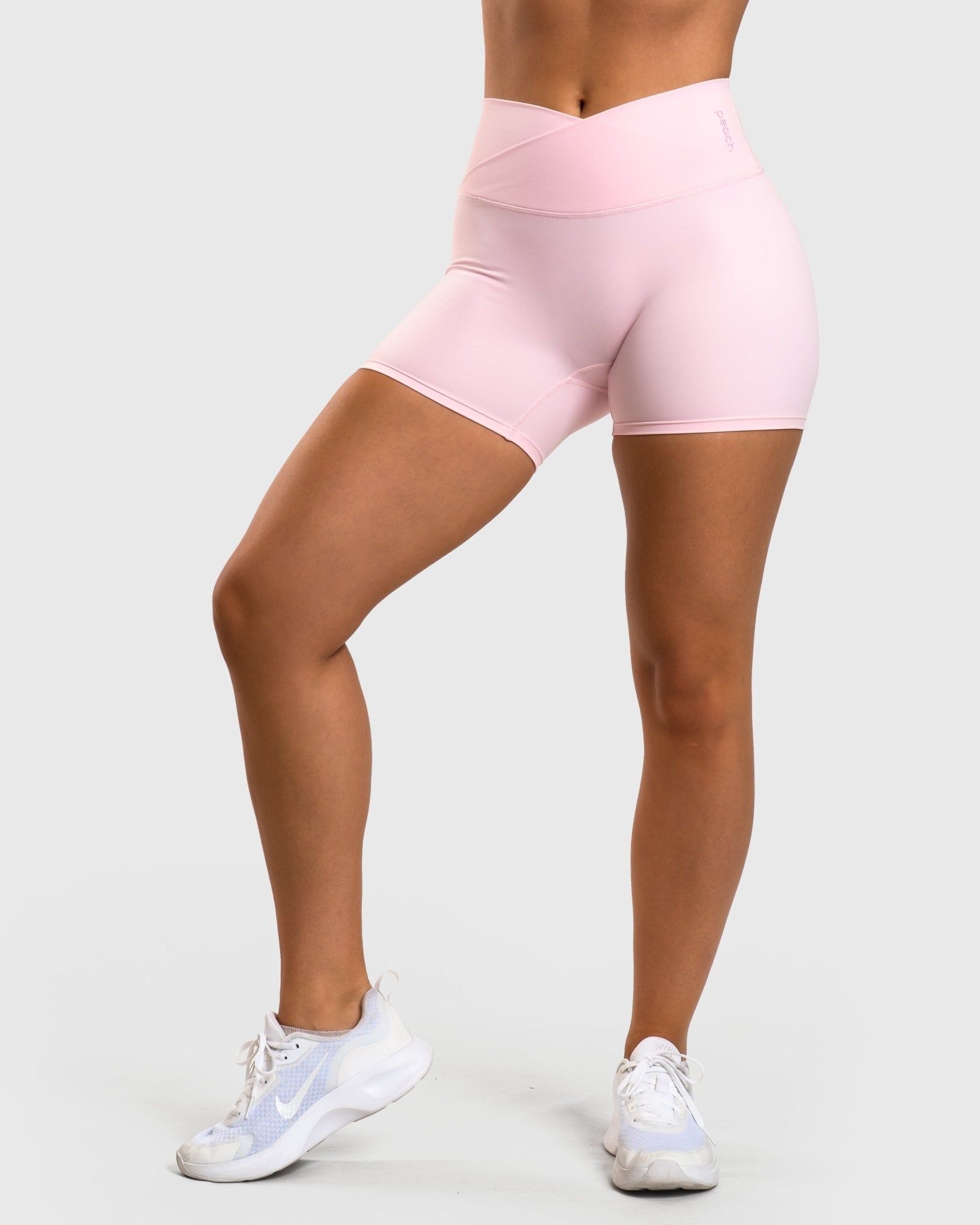 Pink Divine V - waist Shorts - Peach Tights - Tights