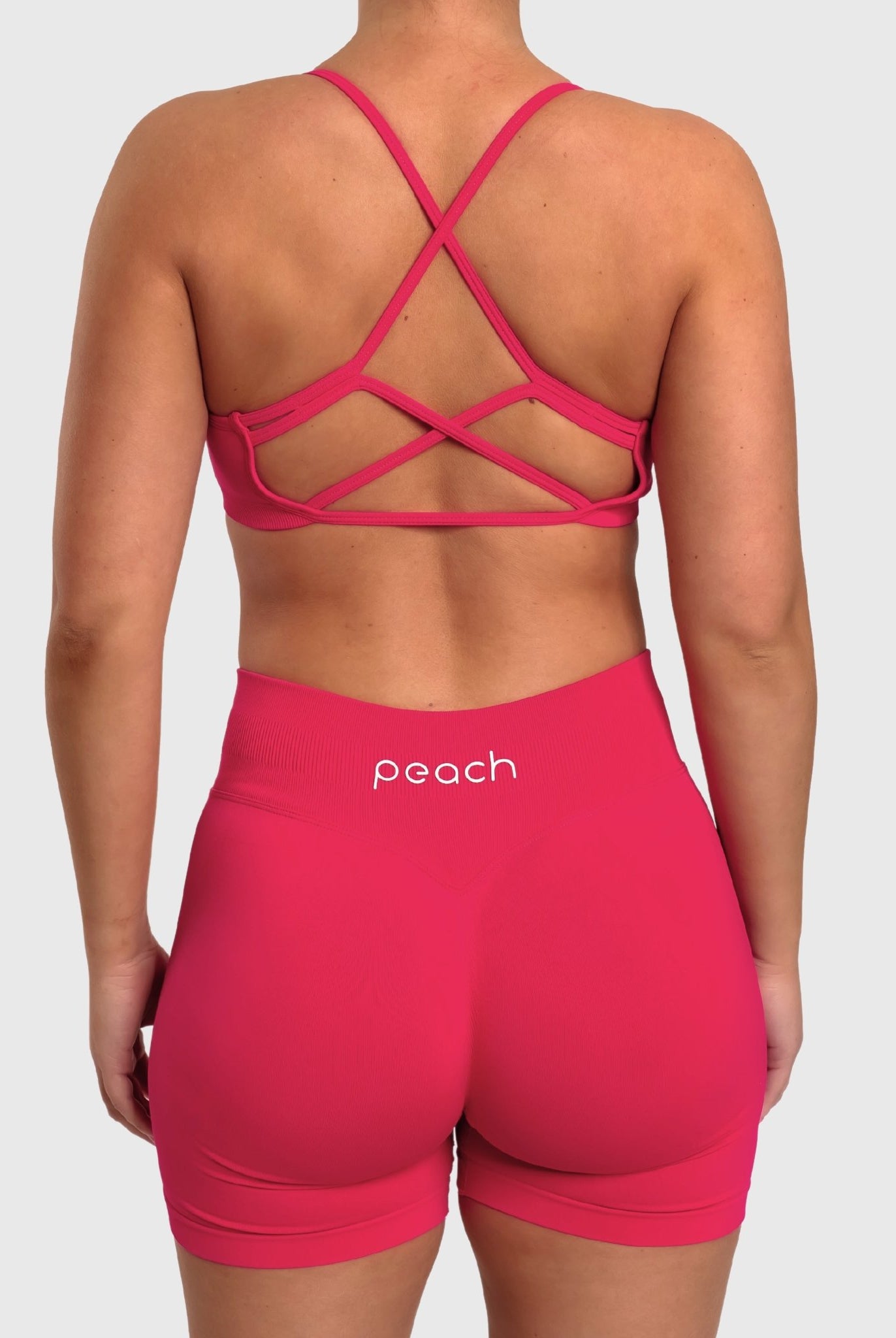 Pink Impact Sports - bra - Peach Tights - Sports - Bra