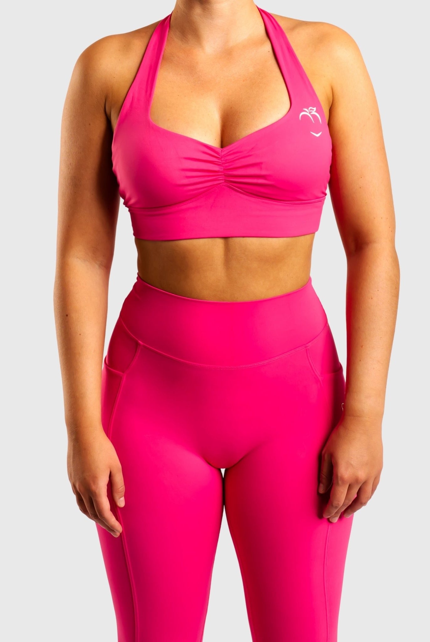 Pink Pulse Sports - bra - Peach Tights - Sports - Bra