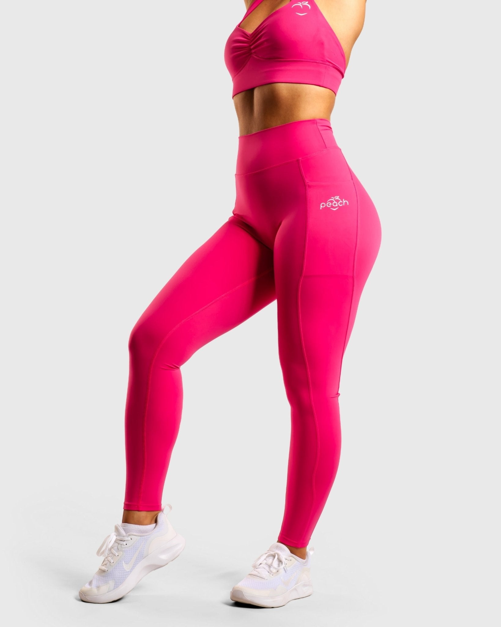 Pink Pulse Tights - Peach Tights - Tights