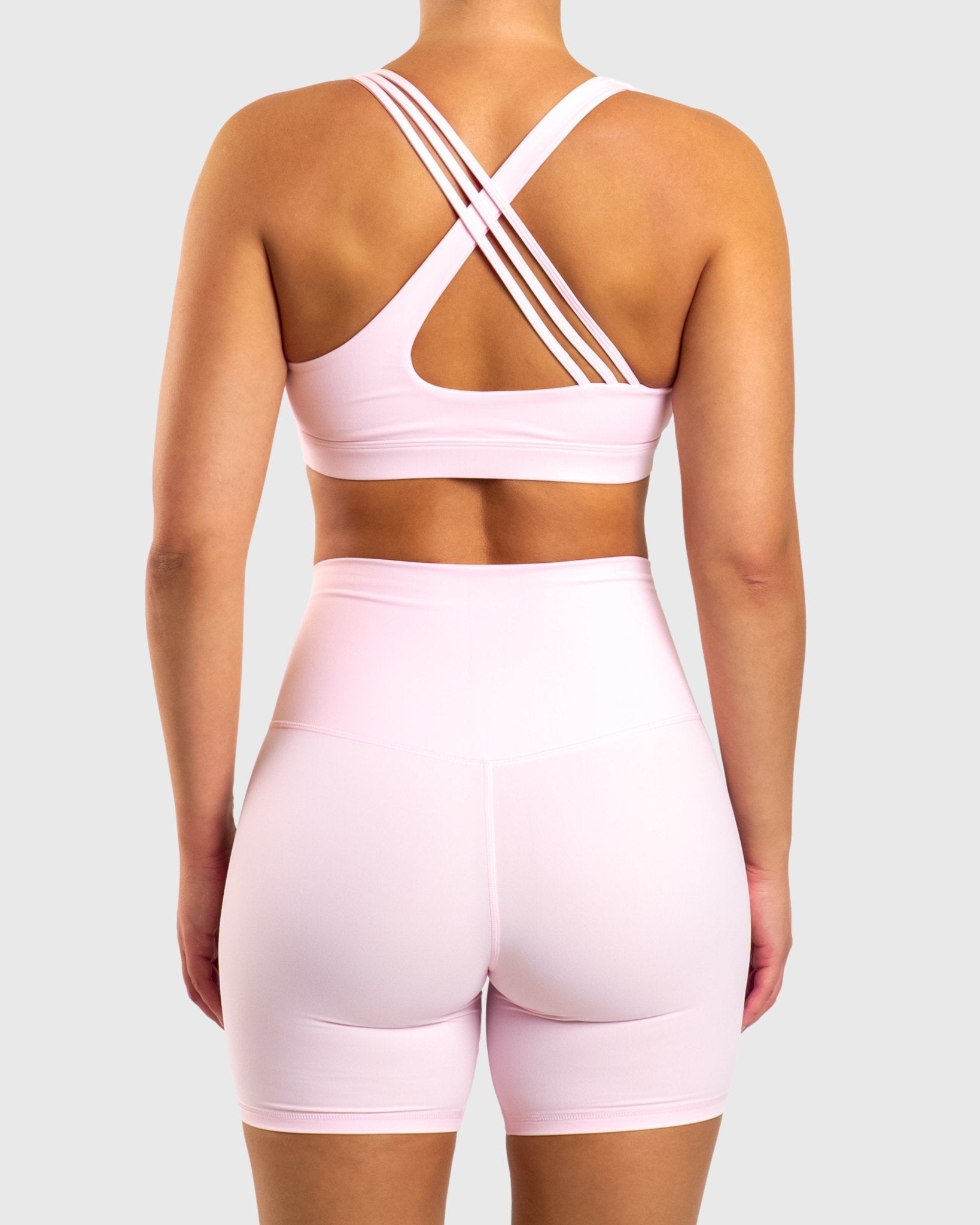 Pink Softelle Sports - bra - Peach Tights - Sports - Bra