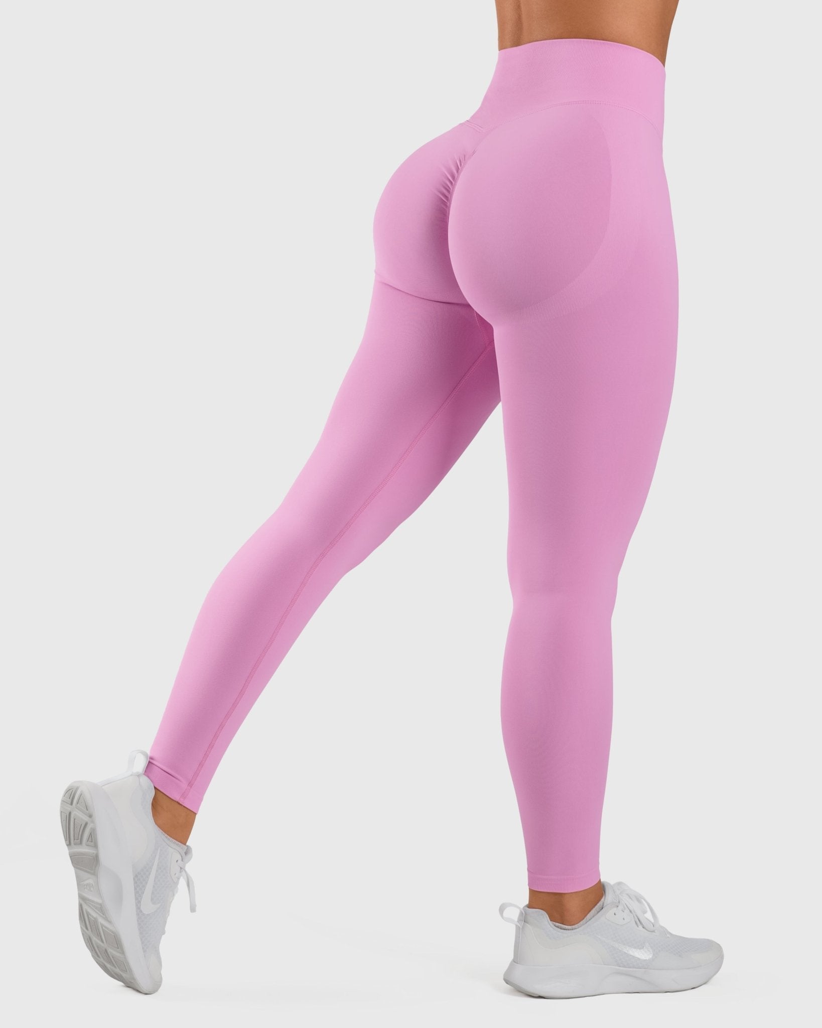Pink Vivid Tights - Peach Tights - Tights