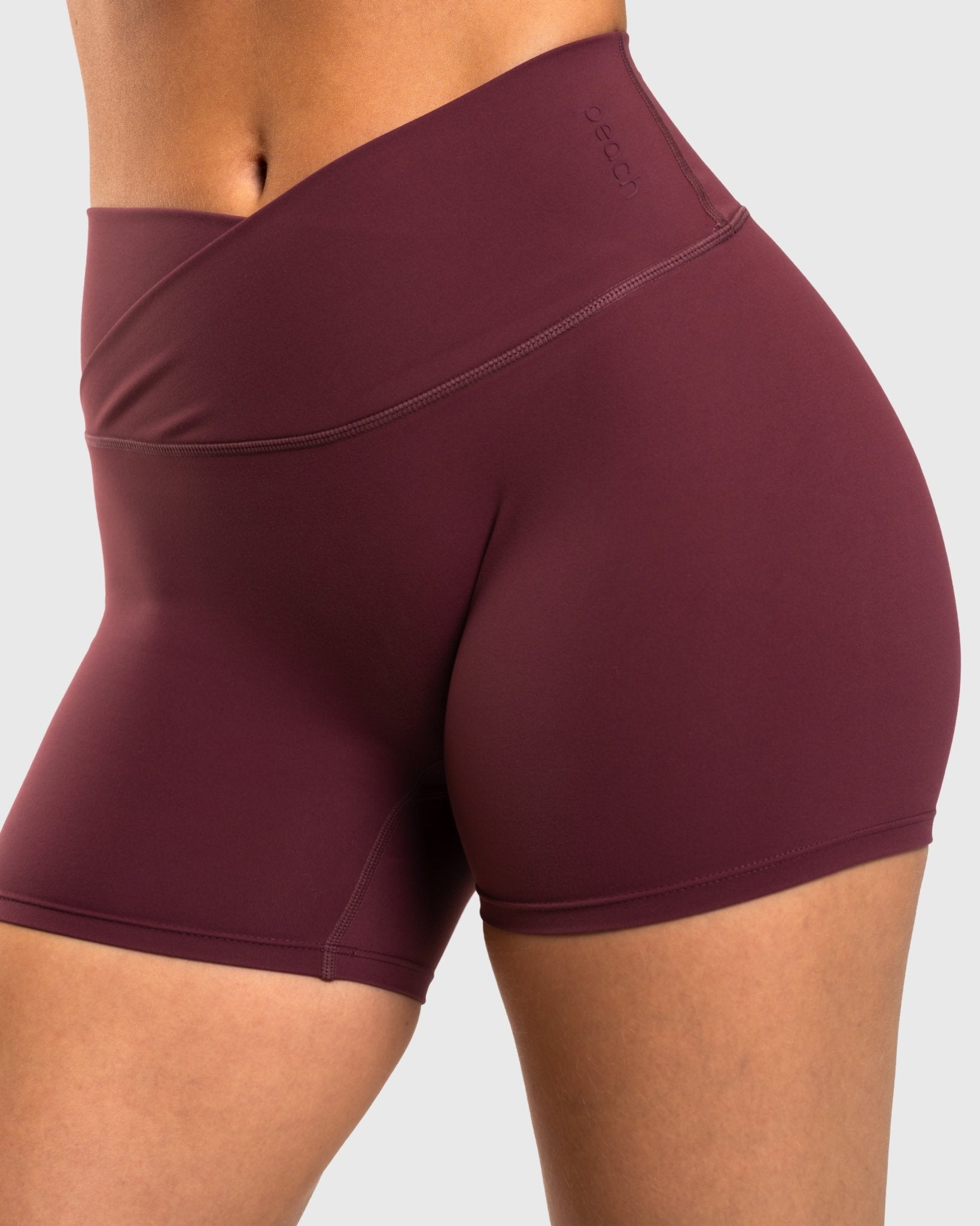 Plum Divine V - waist Shorts - Peach Tights - Tights