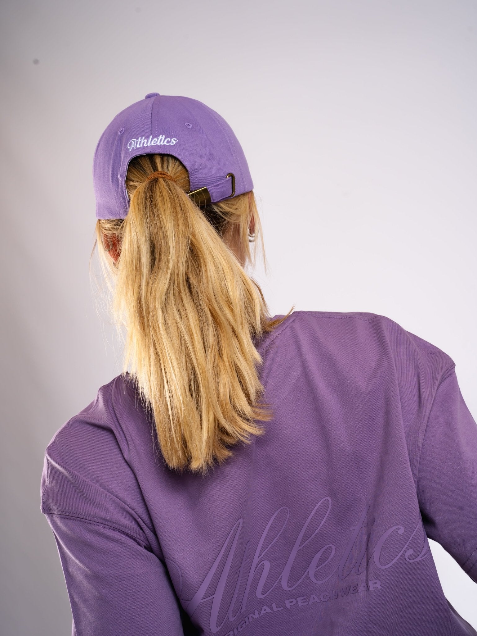 Purple Ease Caps - Peach Tights - Caps