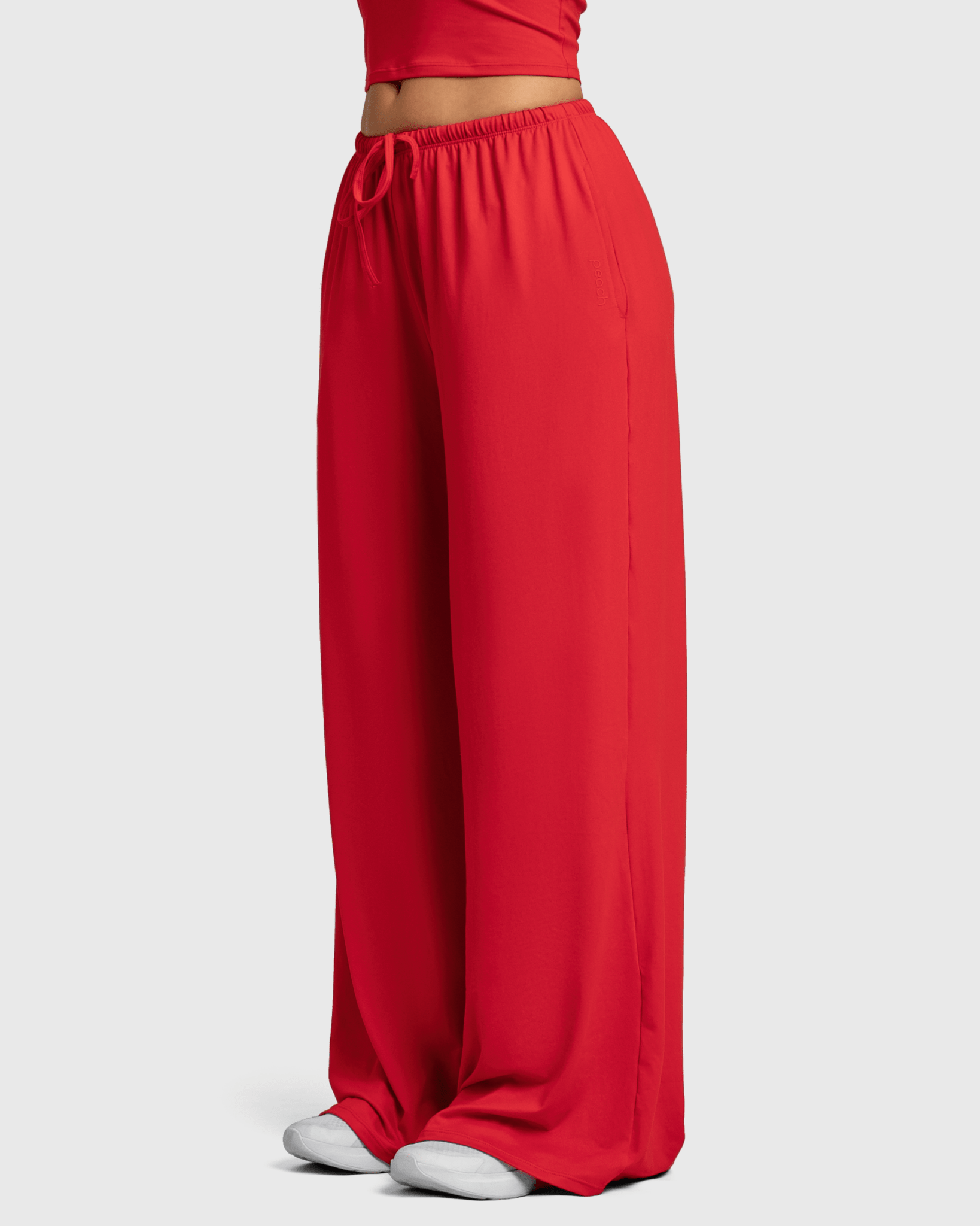 Red Lounge Pants - Peach Tights - Sweatpants