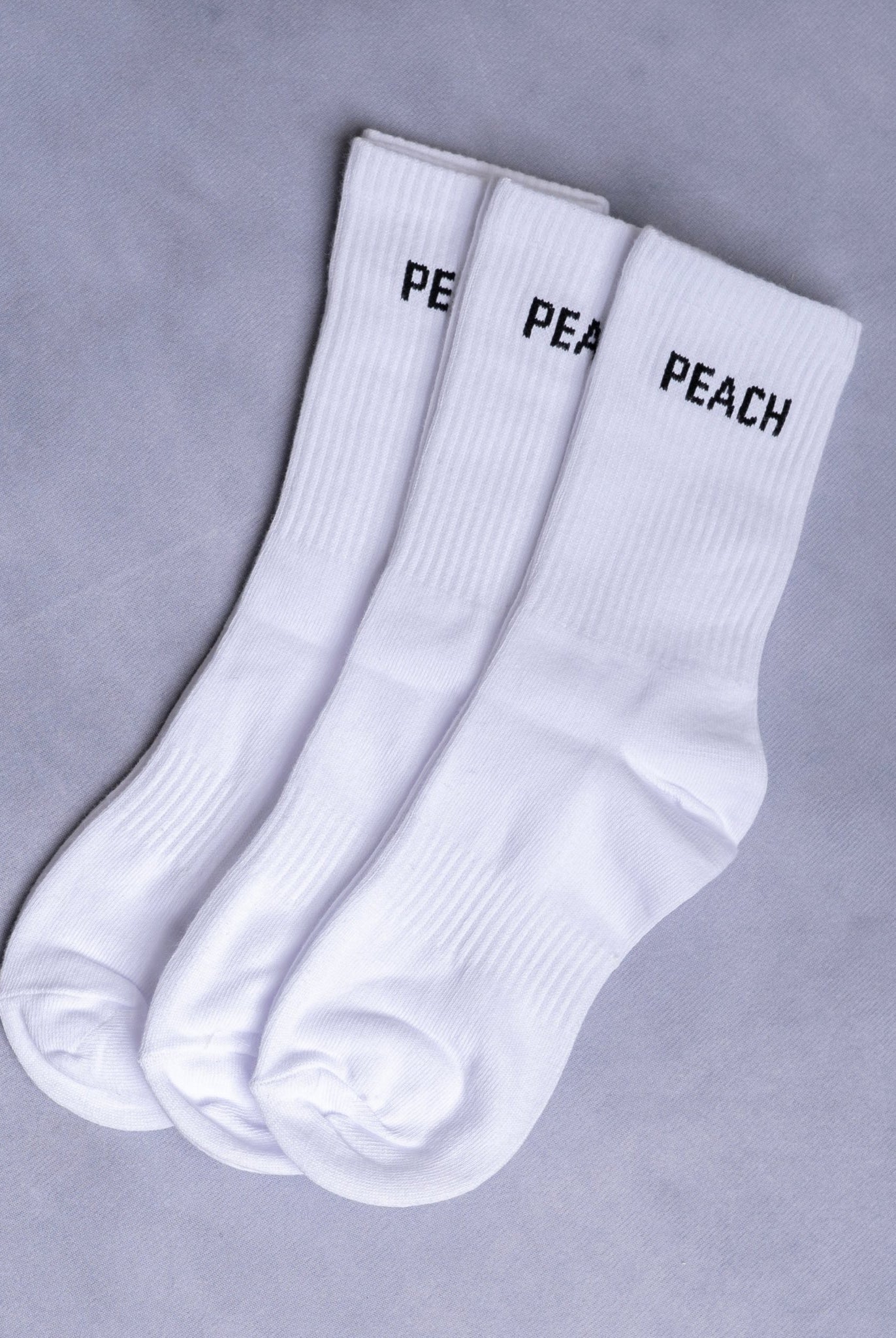 White Training Socks - Peach Tights - Socks
