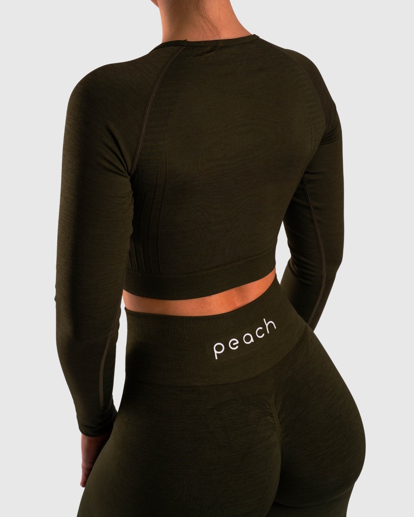 Green Deluxe Long Sleeve - Peach Tights -
