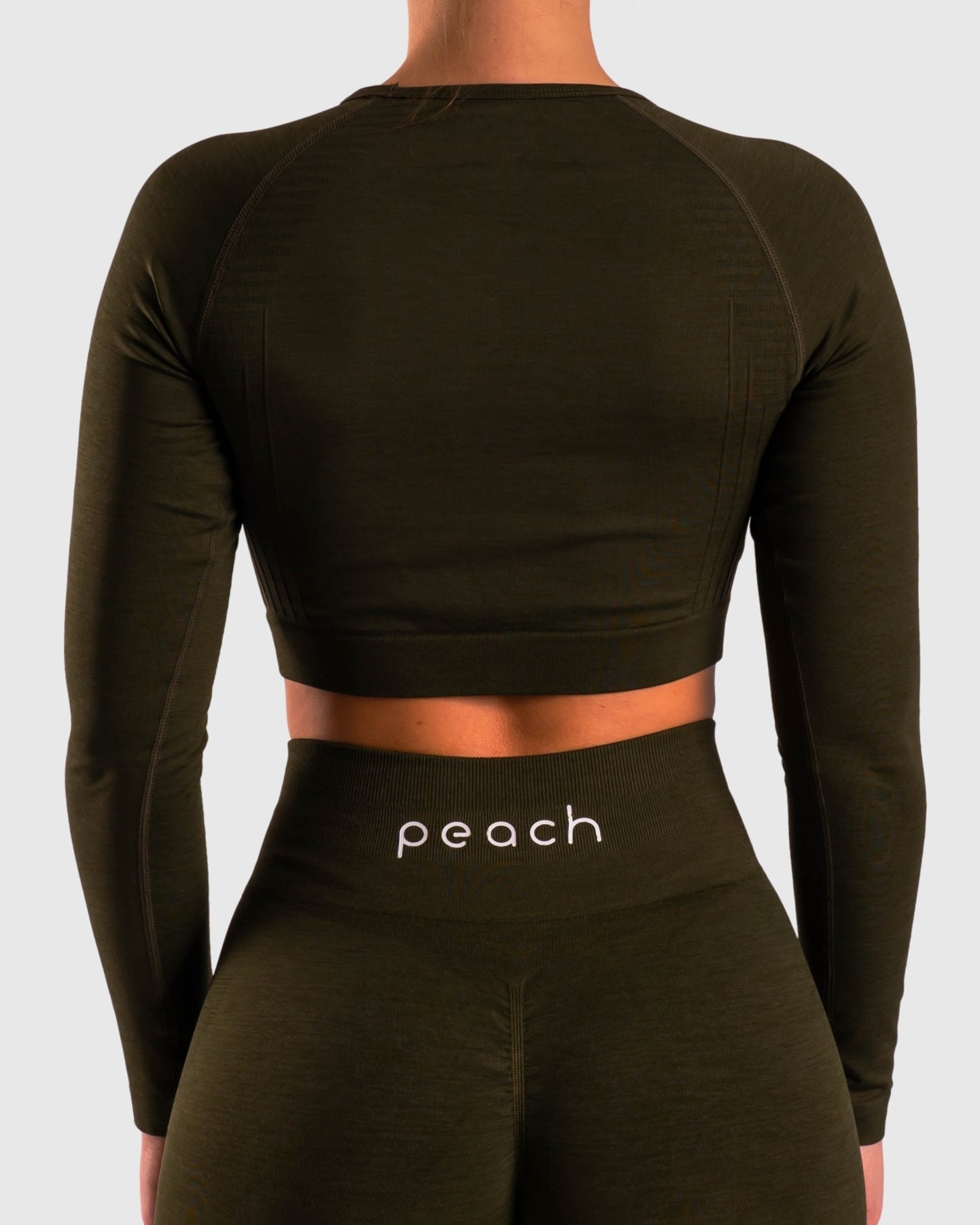 Green Deluxe Long Sleeve - Peach Tights -