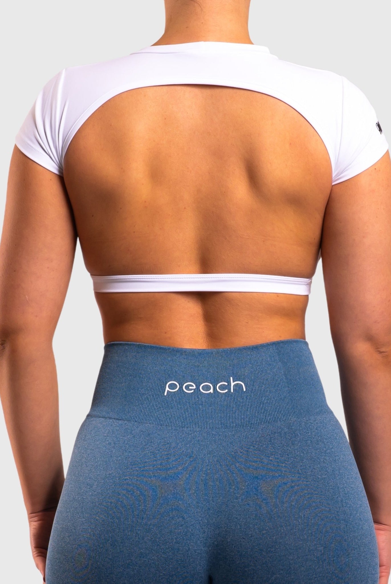 White Zenith T-shirt - Peach Tights - T-shirt