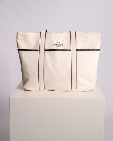 Cream Tote Bag