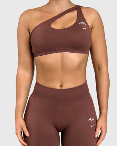 Brown Essence Sports-bra