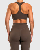 Ash Brown Divine Sports - bra - Peach Tights - Sports - Bra