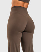 Ash Brown Divine Yoga Pants - Peach Tights - Tights
