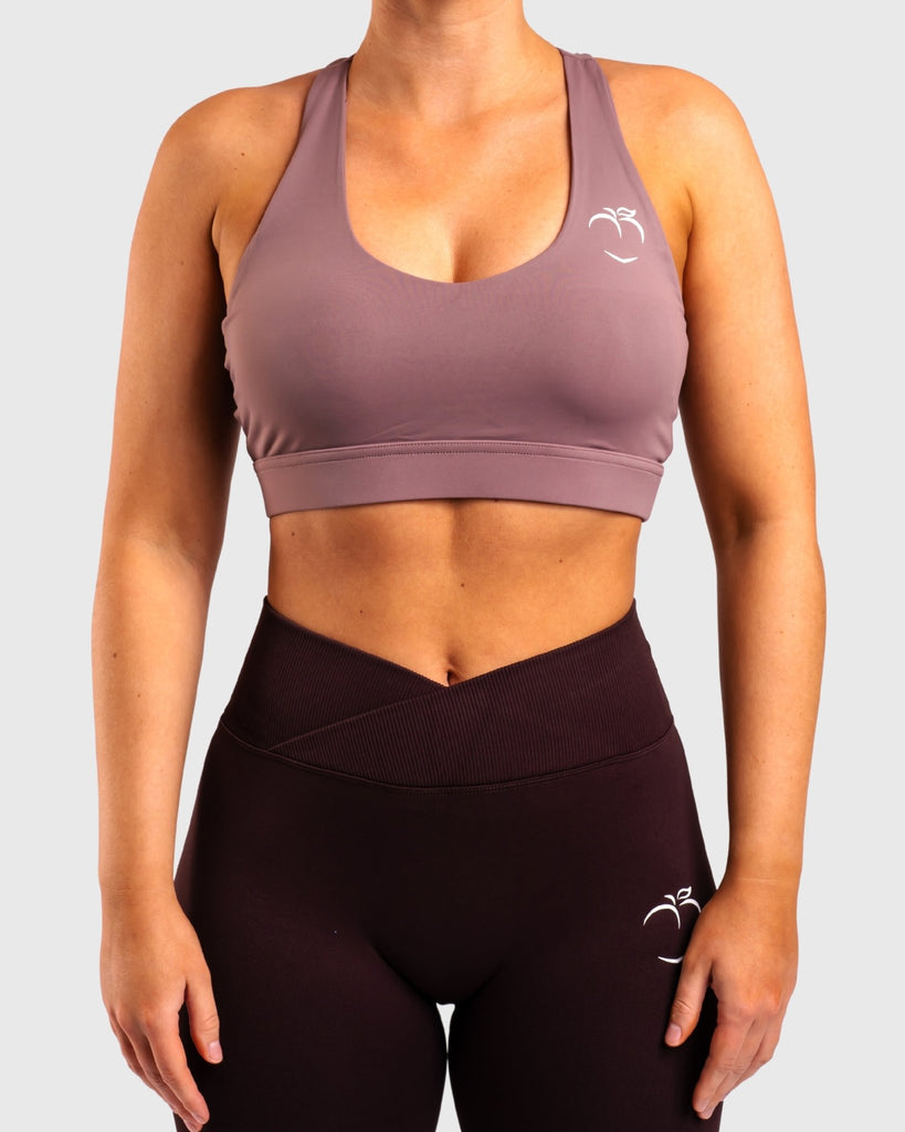 Beige Revive Sports-bra - Peach Tights - Sports-Bra