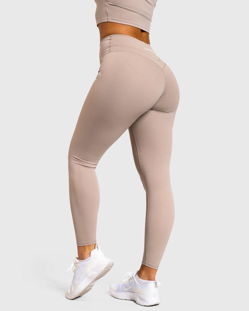 Beige Velocity Tights - Peach Tights - Tights