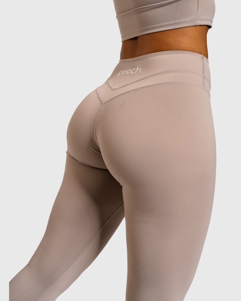 Beige Velocity Tights - Peach Tights - Tights