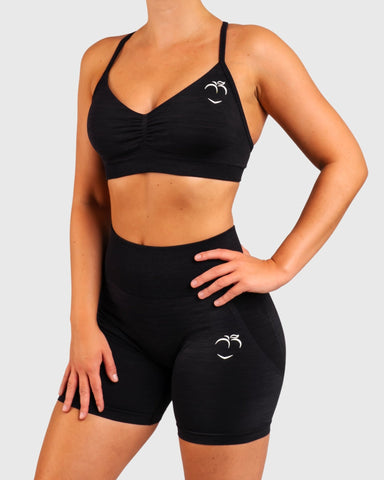 Black Elevate Sports-bra