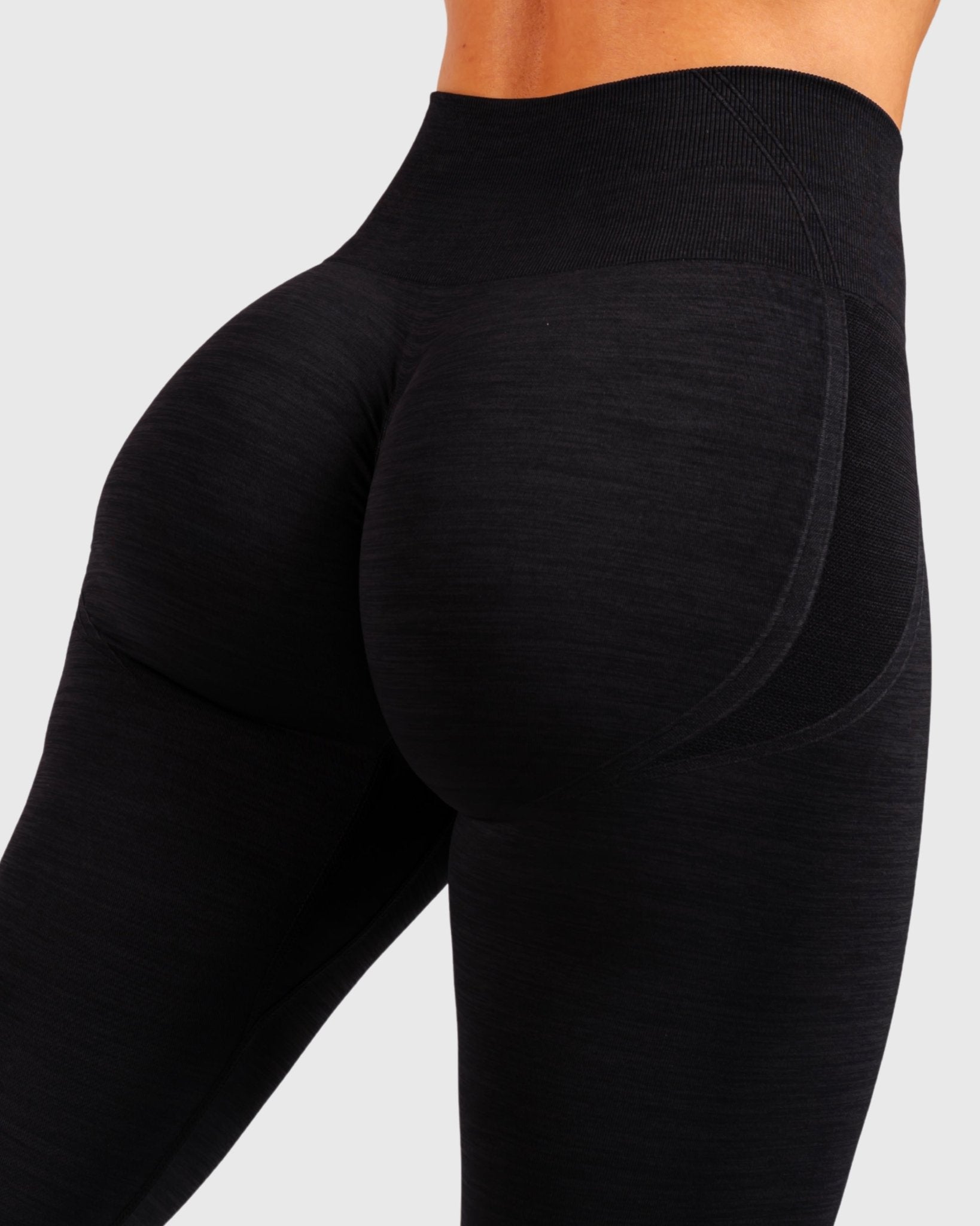 Black Elevate Tights - Peach Tights - Tights