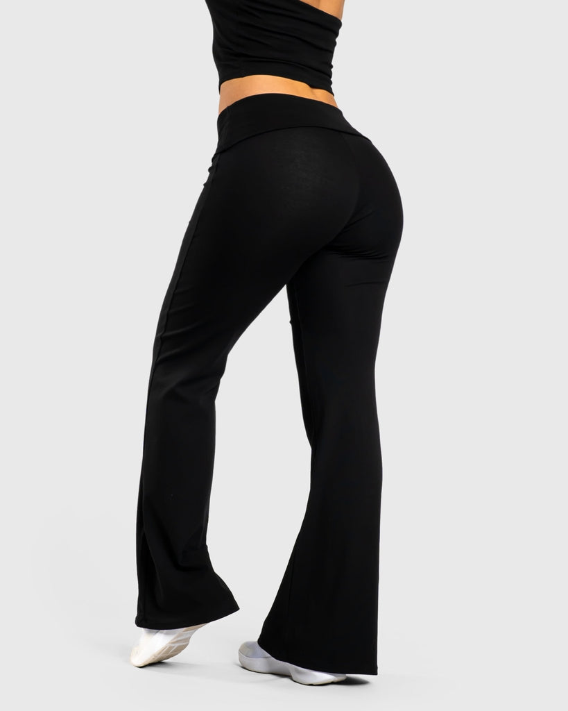 Black Flow Yoga - Peach Tights - Tights