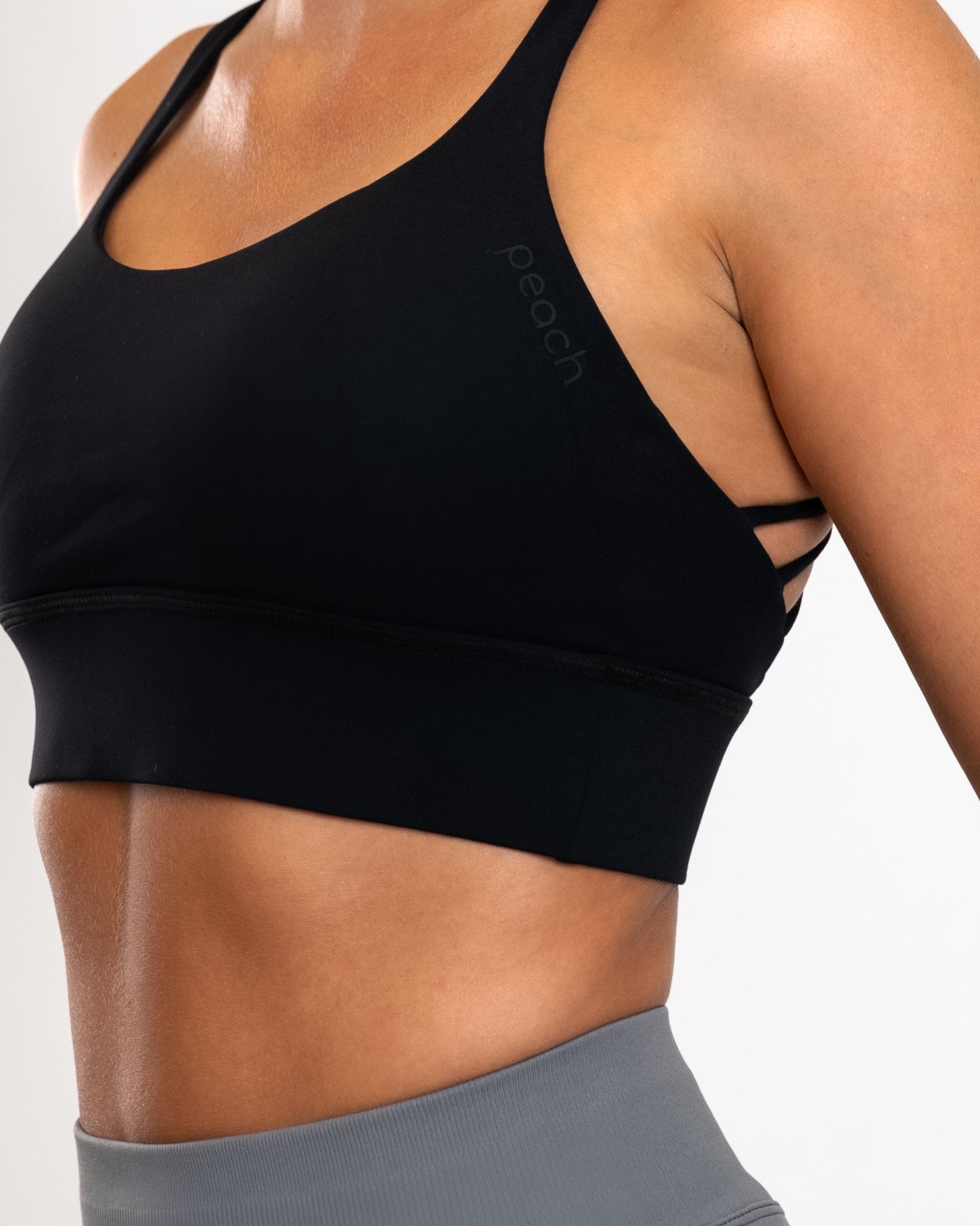 Black Matrix Sports - Bra - Peach Tights - Sports - Bra