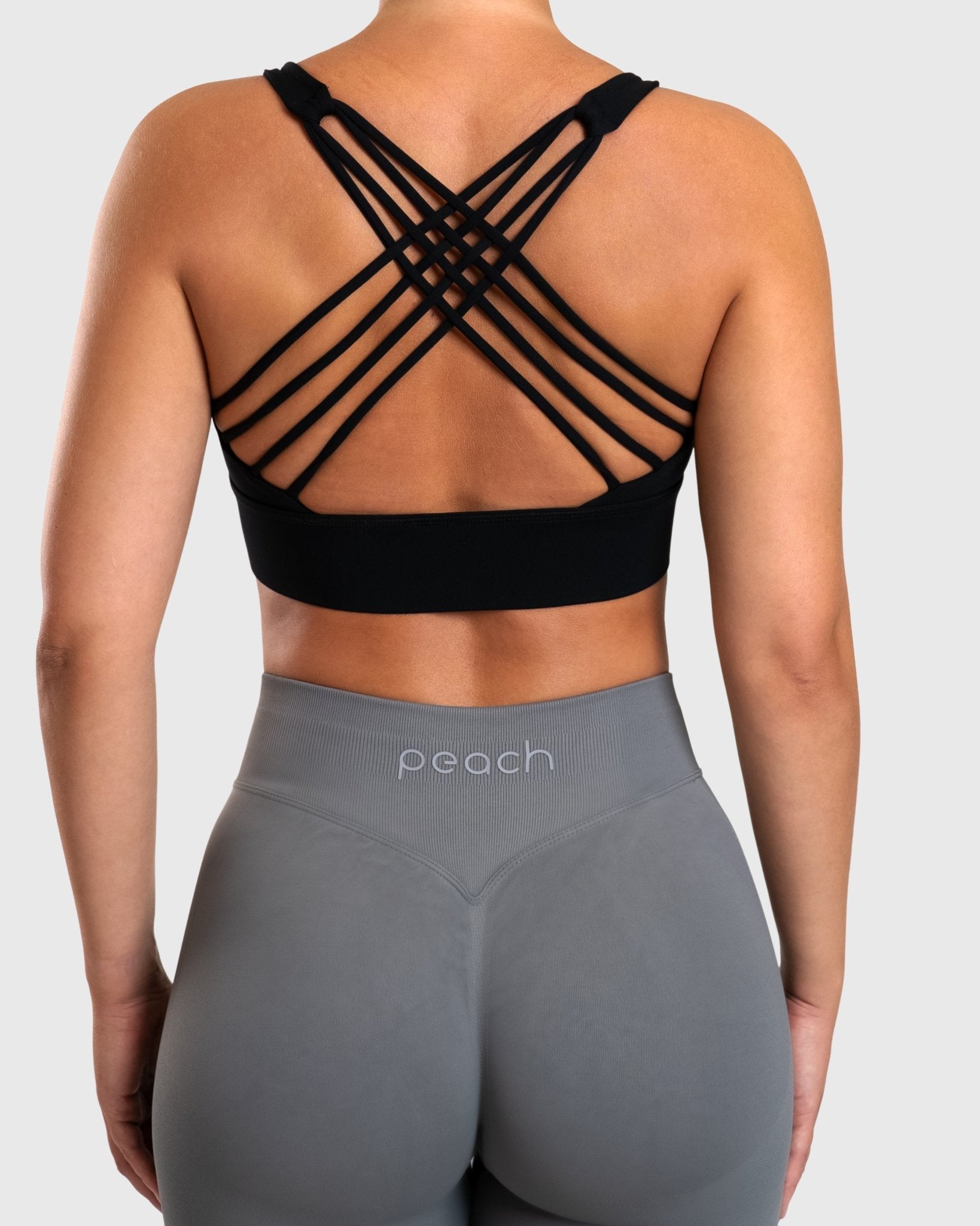 Black Matrix Sports - Bra - Peach Tights - Sports - Bra