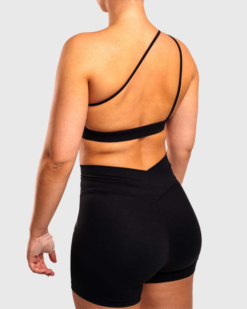 Black Prism Sports-bra - Peach Tights - Topp