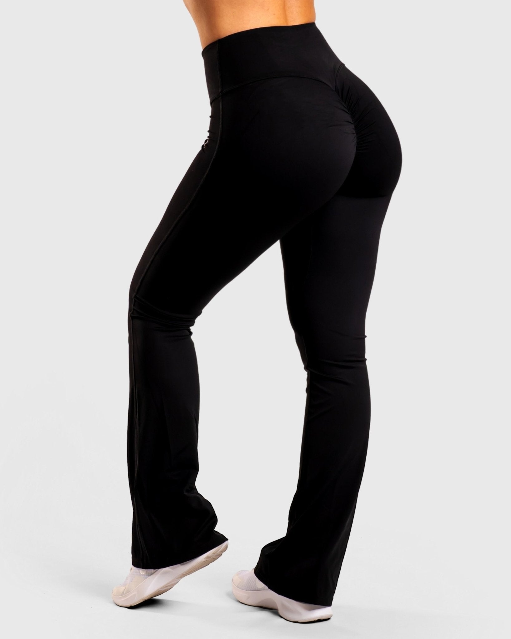 Black Sculpt Yoga - Peach Tights - Tights