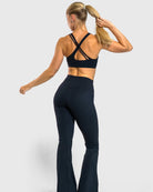 Black Softelle Sports - bra - Peach Tights - Sports - Bra