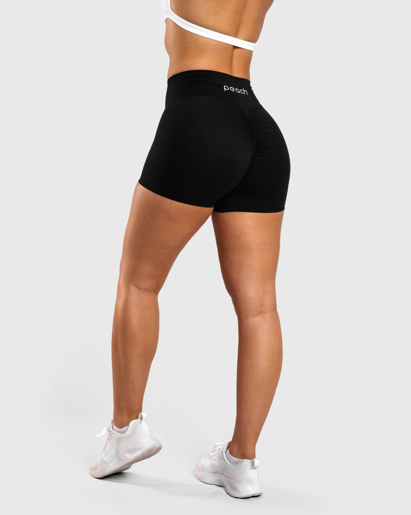 Black Spire Shorts - Peach Tights - Shorts