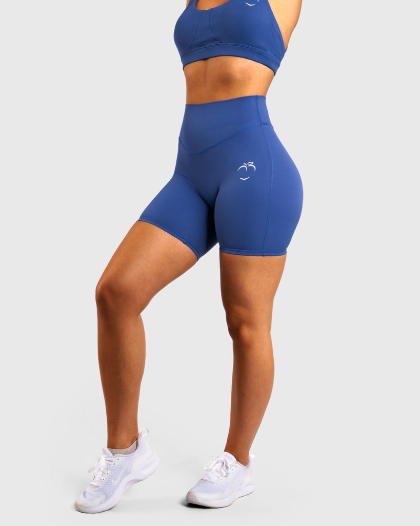 Blue Core Shorts - Peach Tights - Shorts