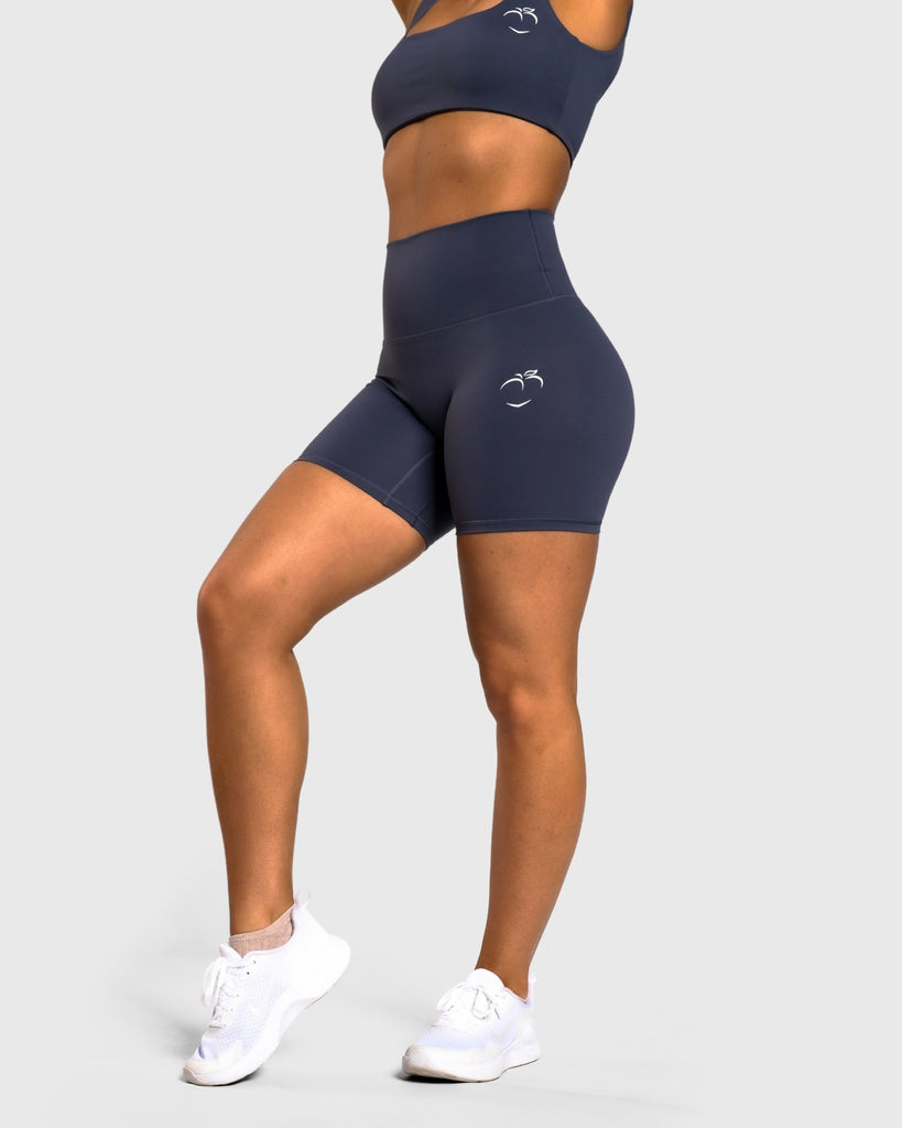 Blue Refine Shorts - Peach Tights - Shorts