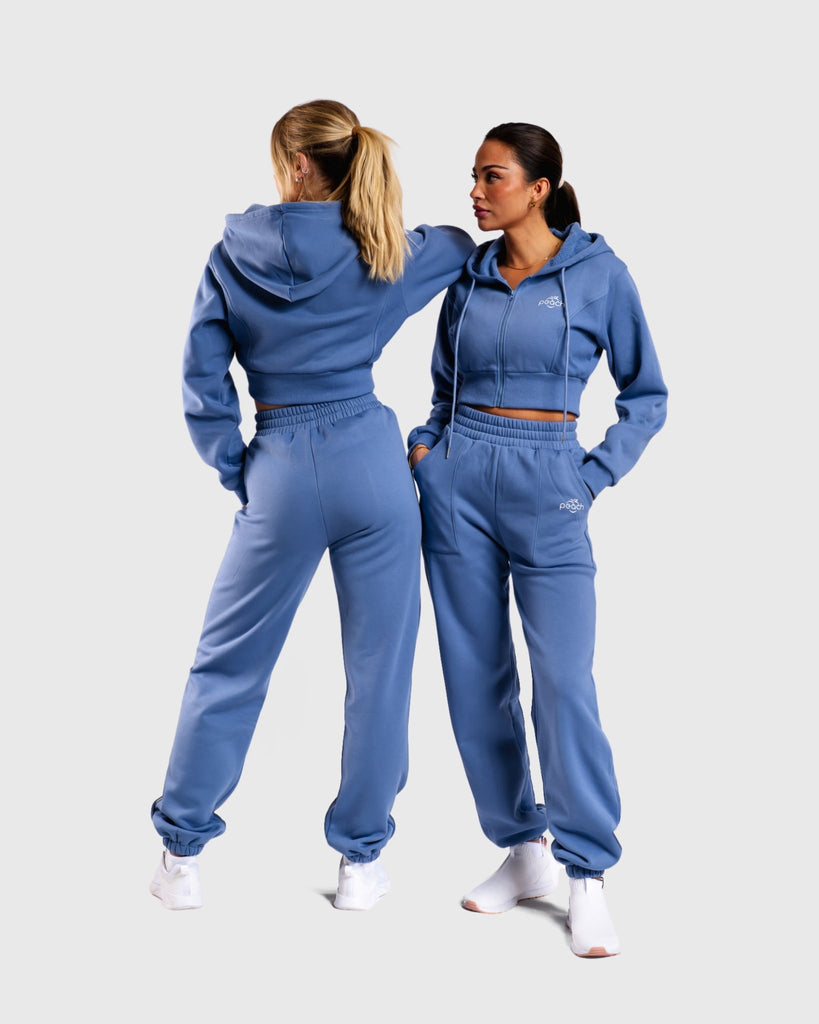 Blue Vibe Sweatpants - Peach Tights - Sweatpants