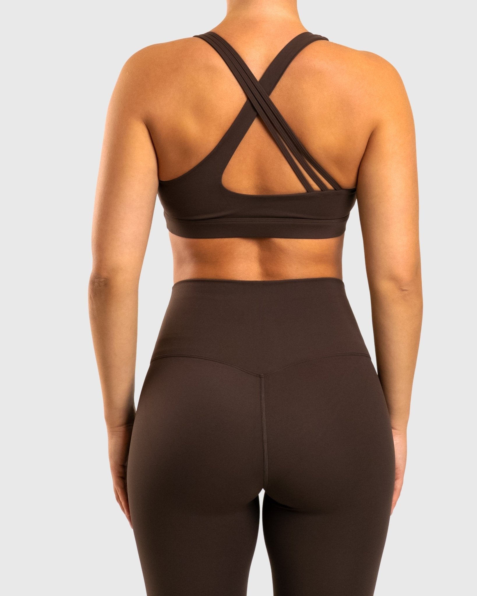 Brown Softelle Sports - bra - Peach Tights - Sports - Bra